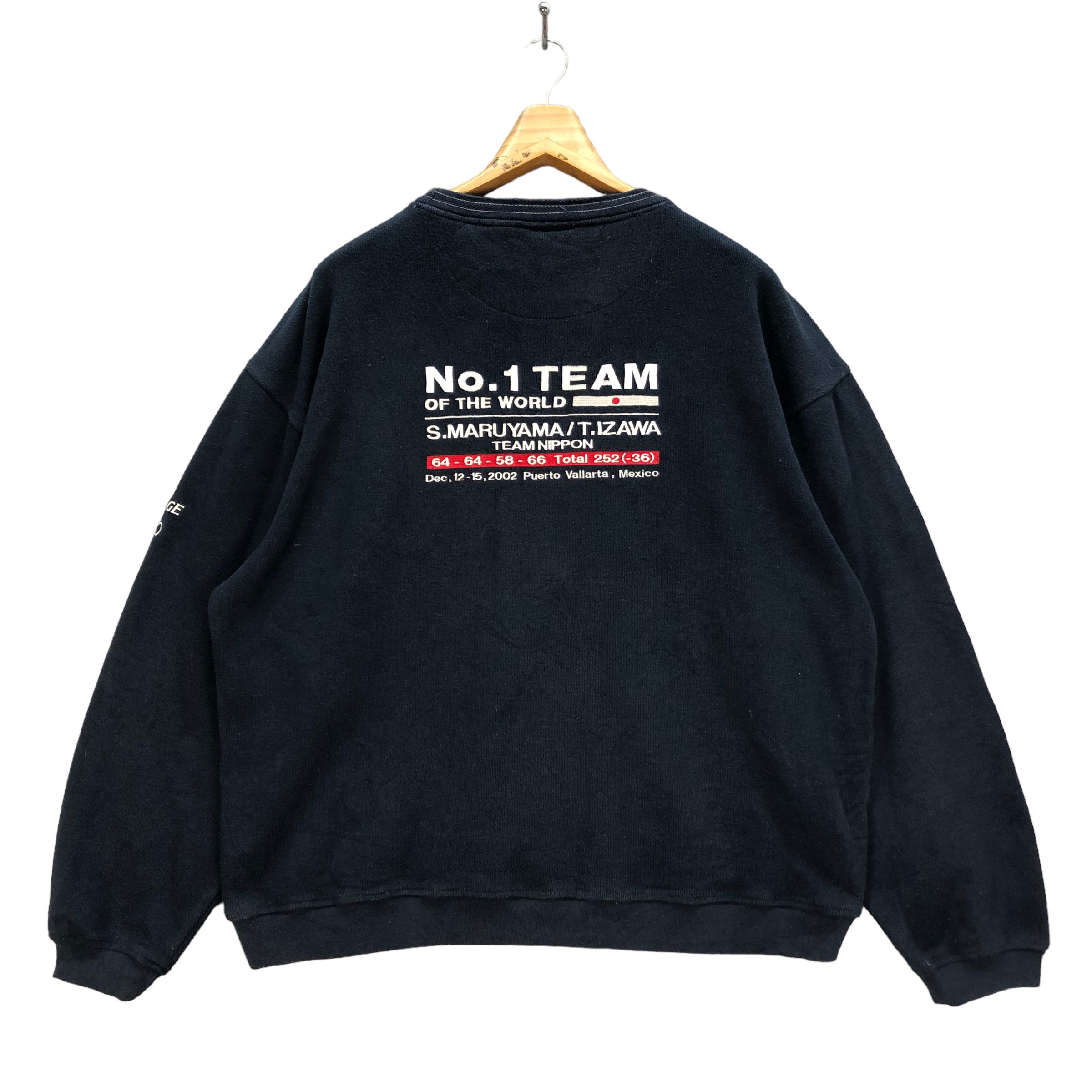 NO. 1 TEAM OF THE WORLD TEAM NIPPON SWEATSHIRTS #7021-106