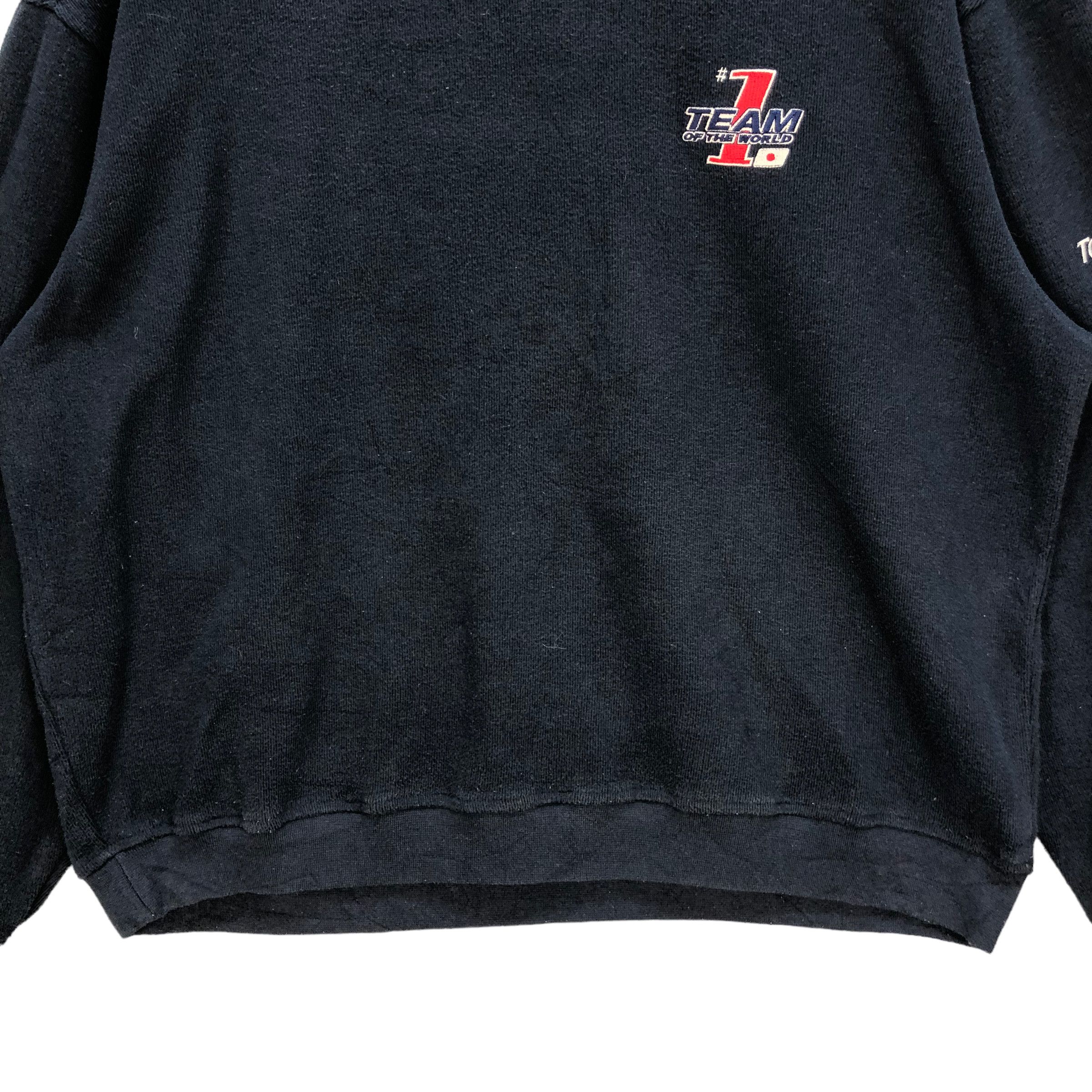 Vintage NO. 1 TEAM OF THE WORLD TEAM NIPPON SWEATSHIRTS #7021-106 Size US L / EU 52-54 / 3 - 6 Thumbnail