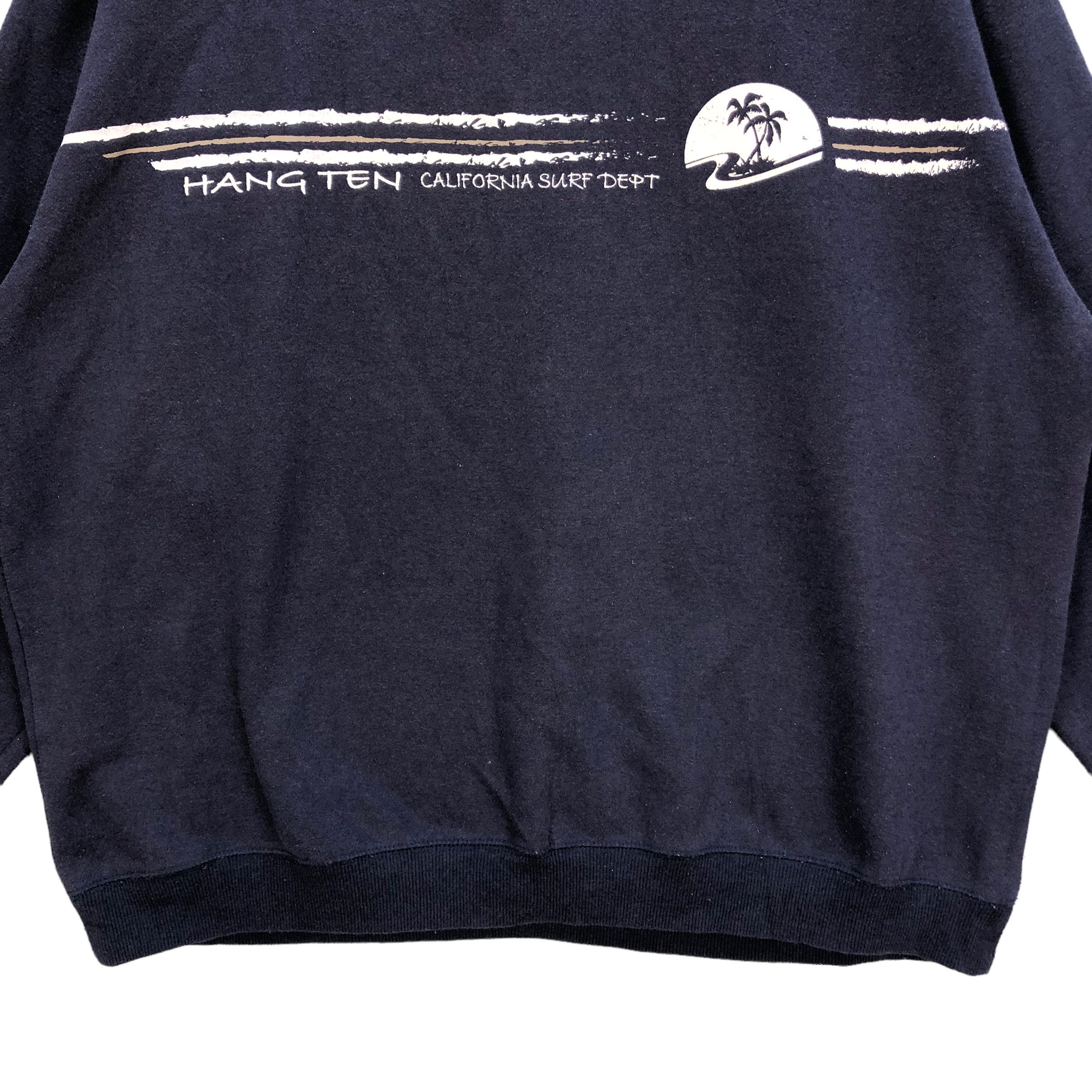 Hang Ten HANG TEN SURF DEPT BIG SIZE 5L SWEATSHIRTS #7023-106 Size US XXL / EU 58 / 5 - 4 Thumbnail