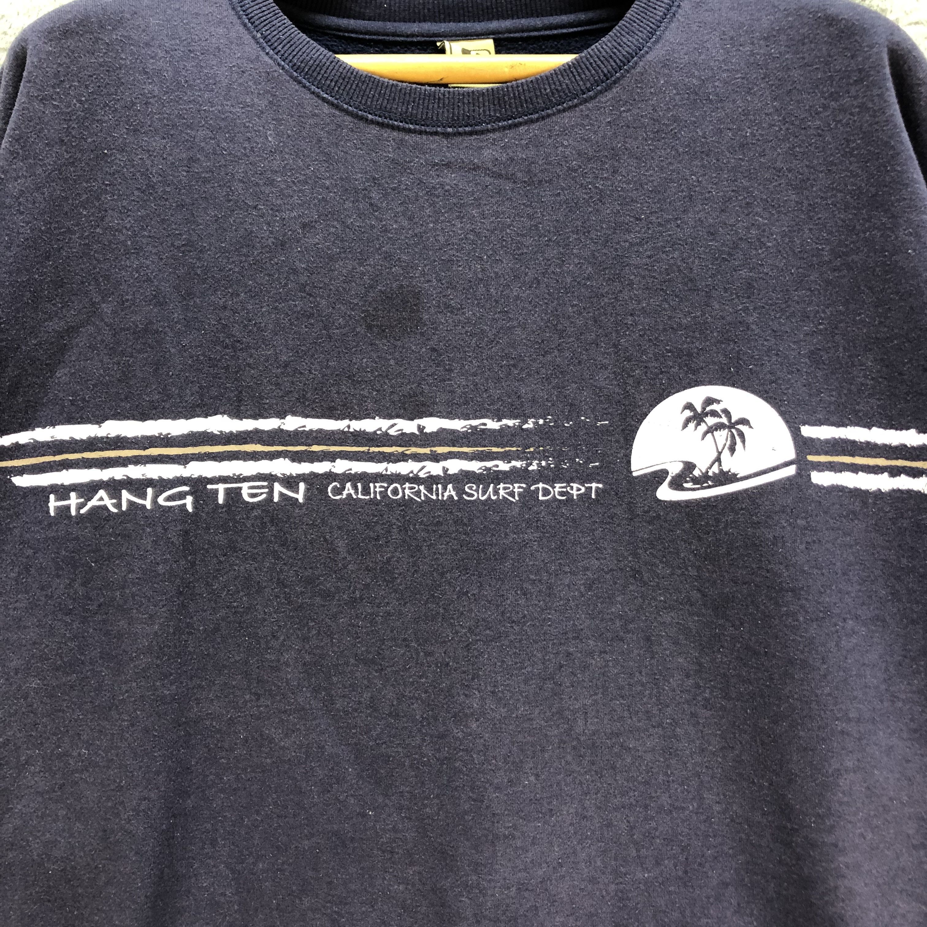 Hang Ten HANG TEN SURF DEPT BIG SIZE 5L SWEATSHIRTS #7023-106 Size US XXL / EU 58 / 5 - 3 Thumbnail
