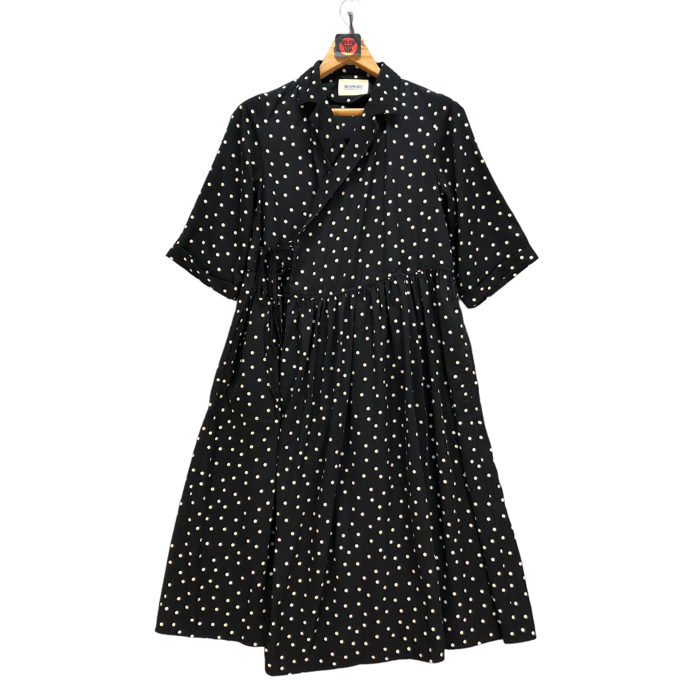 Beams Plus BEAMS BOY POLKA DOT DRESS #7027-106 Size S / US 4 / IT 40 - 1 Thumbnail