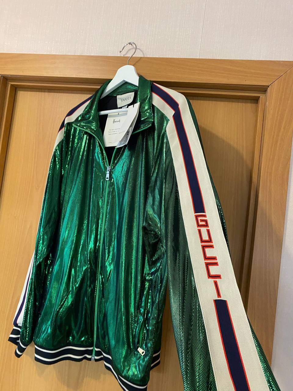 Gucci shiny jacket deals