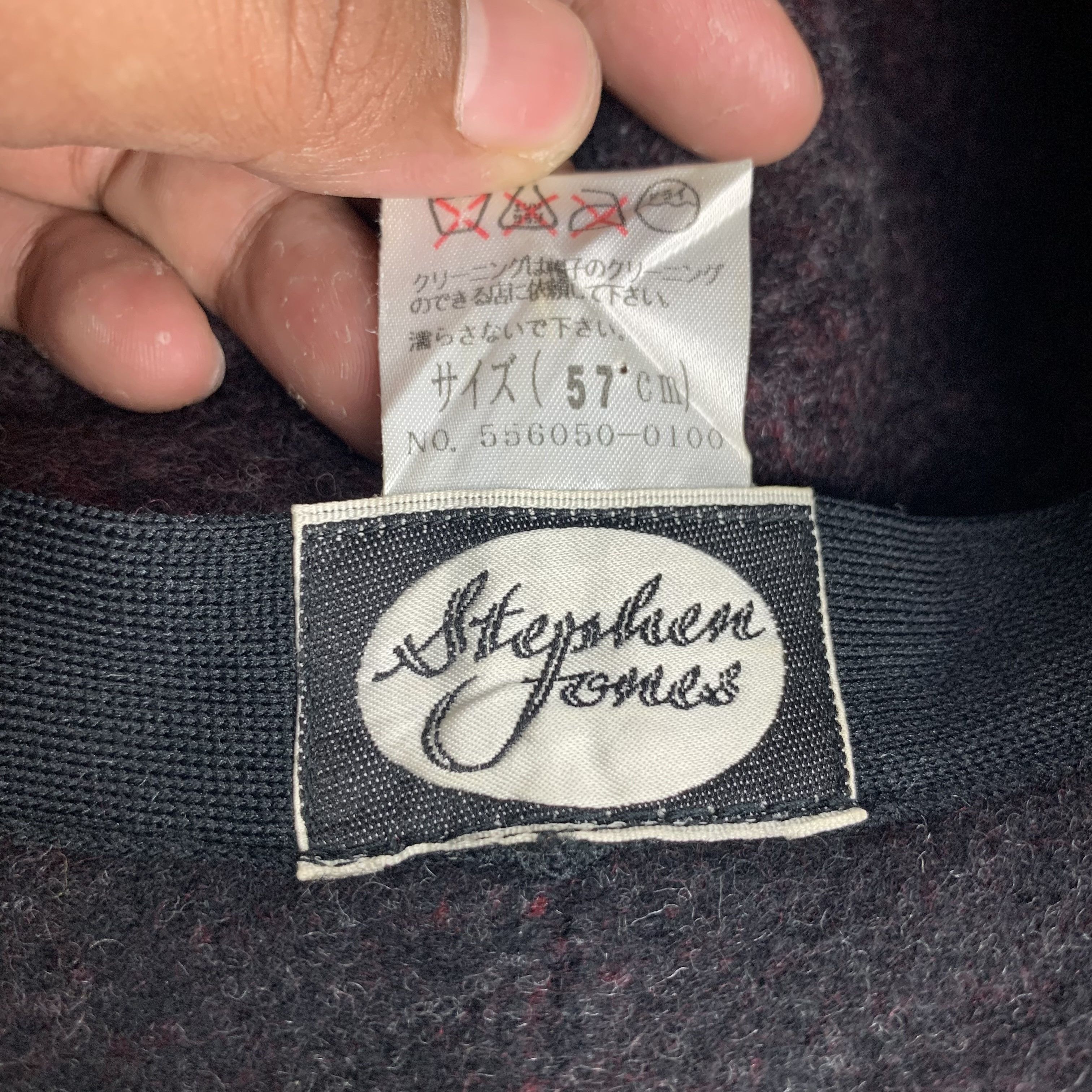 Japanese Brand Stephen Jones Made in Japan Wool Bucket Hats #128-E Size ONE SIZE - 8 Thumbnail