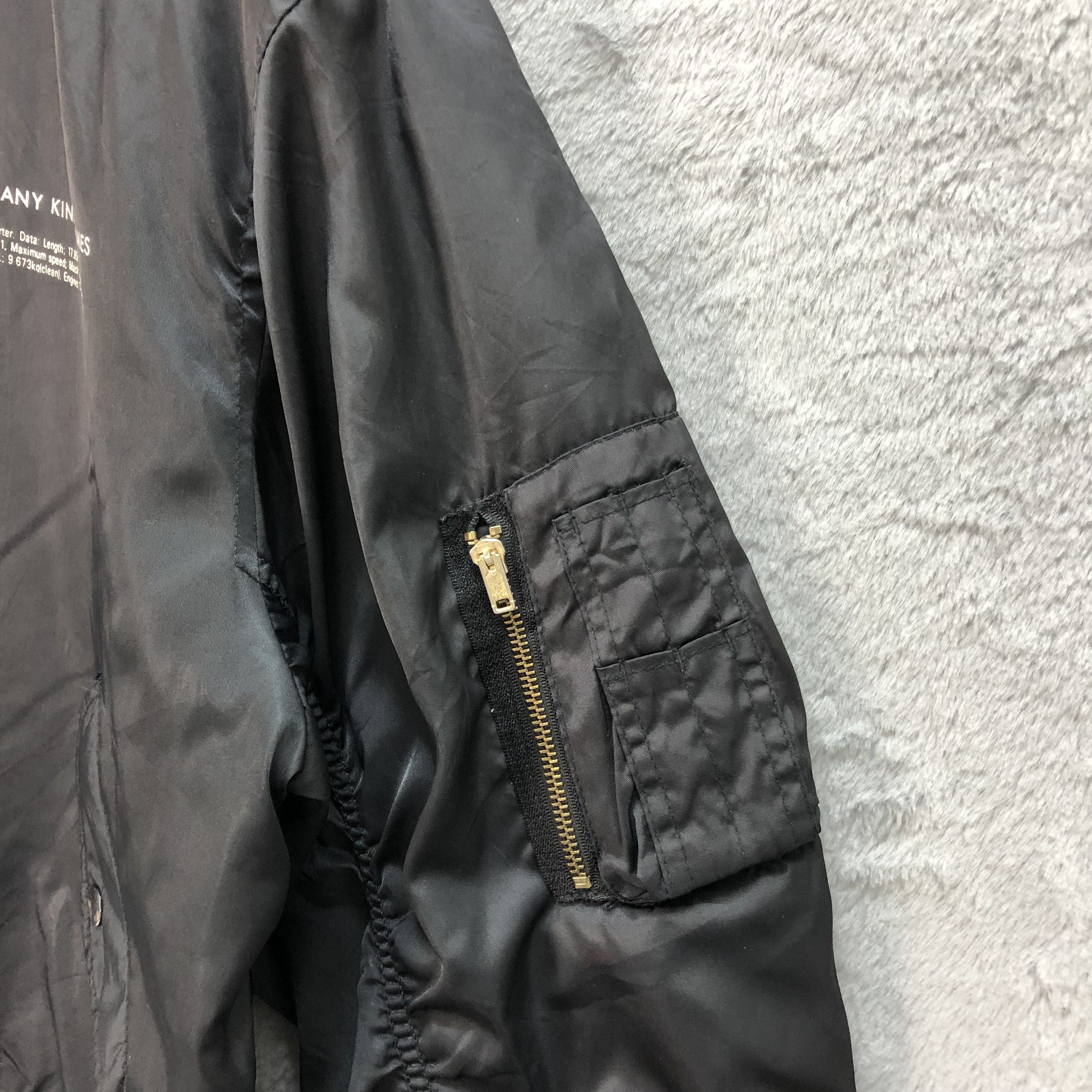 Other VINTAGE US AIR FORCE MA-1 BOMBER JACKET #5896-42 Size US L / EU 52-54 / 3 - 7 Thumbnail