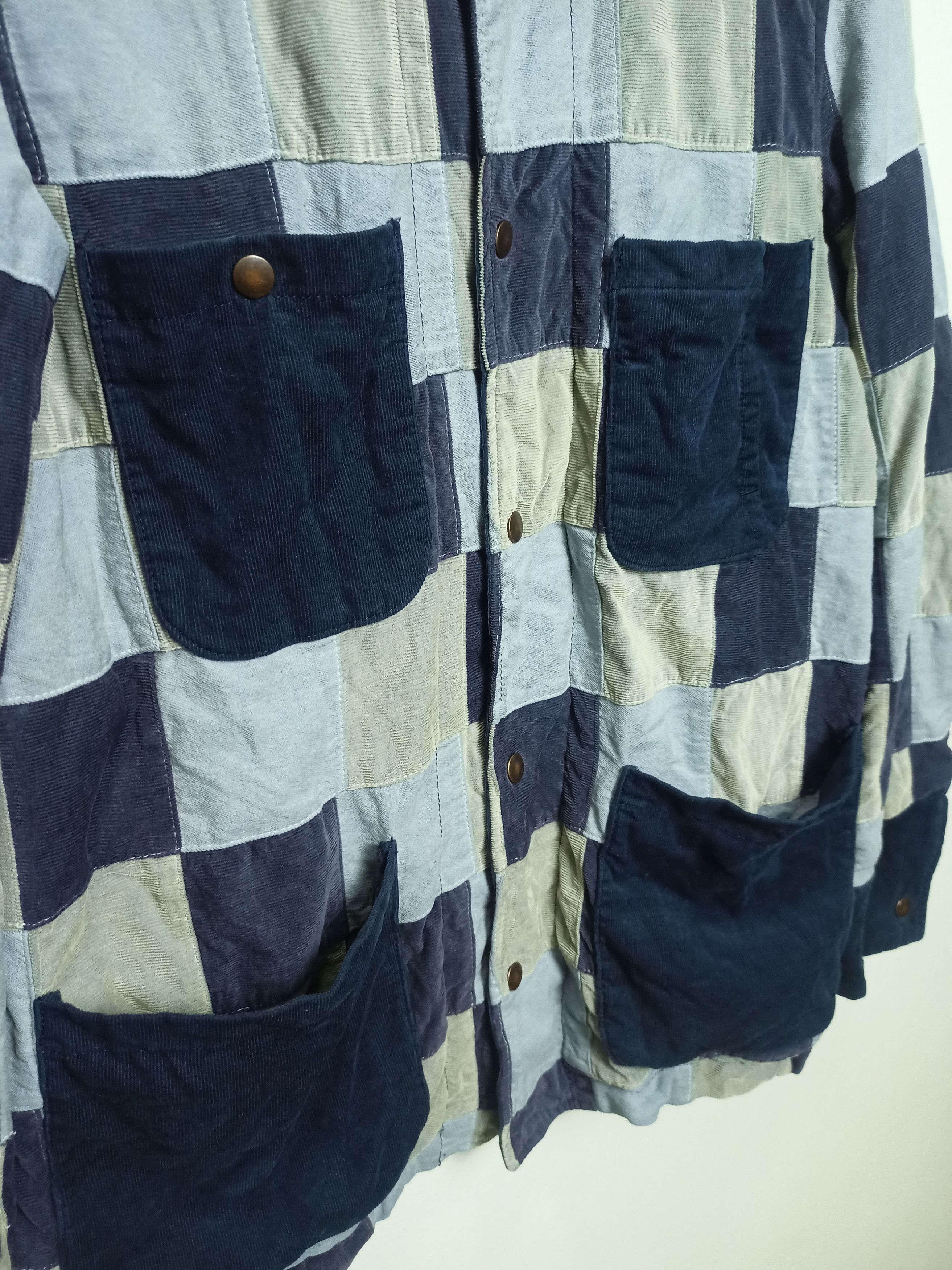 Bukht Bukht Japan Patchwork Corduroy Jacket Size US S / EU 44-46 / 1 - 13 Thumbnail