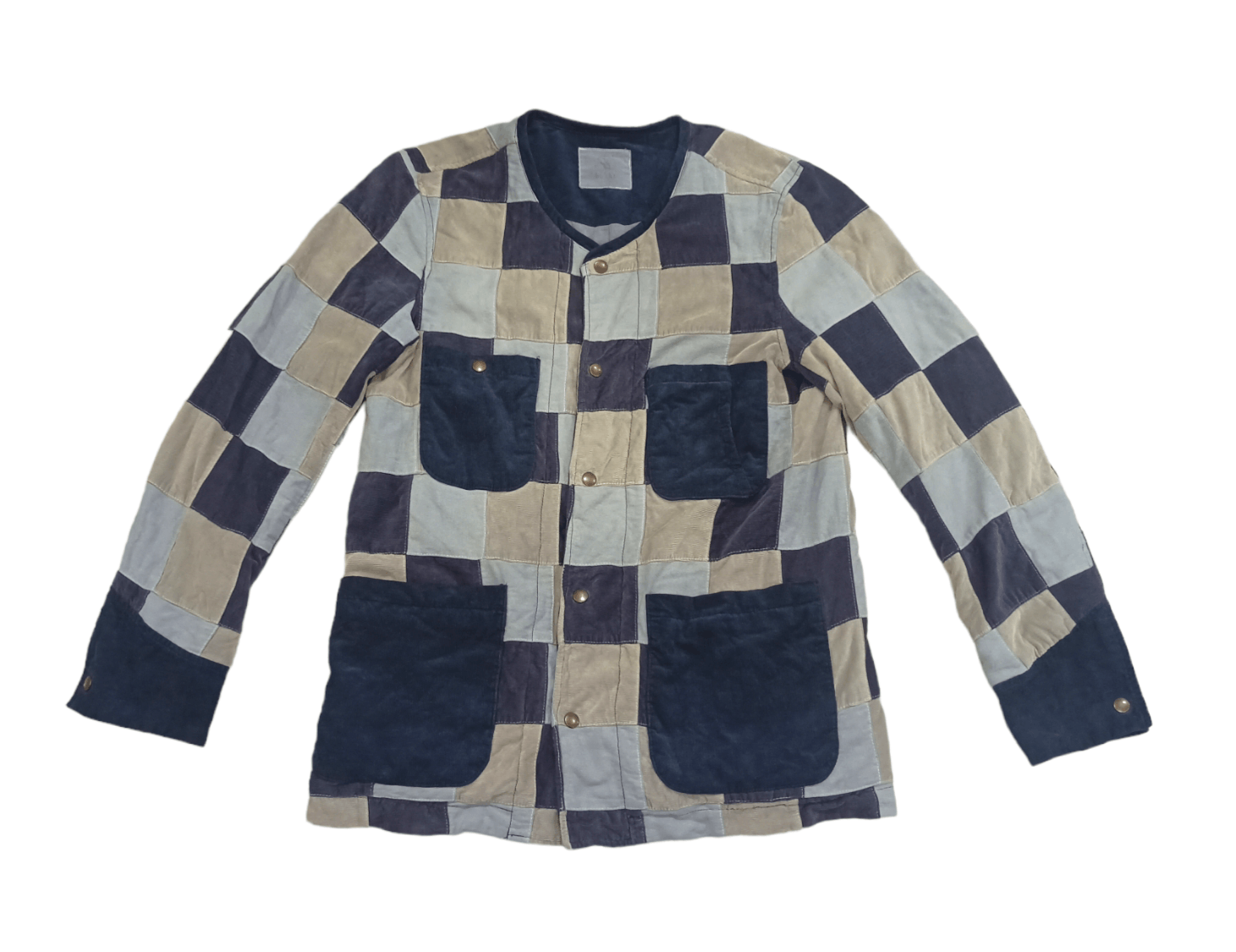 Bukht Bukht Japan Patchwork Corduroy Jacket Size US S / EU 44-46 / 1 - 1 Thumbnail