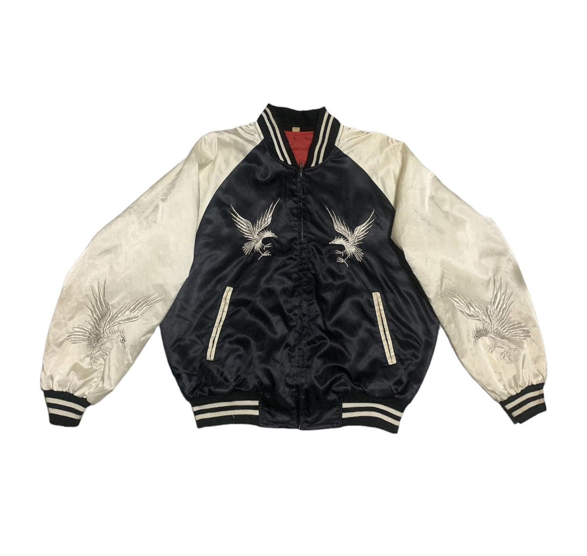 Japanese Brand Vintage Sukajan Eagle Souvenir Jacket Size US M / EU 48-50 / 2 - 2 Thumbnail