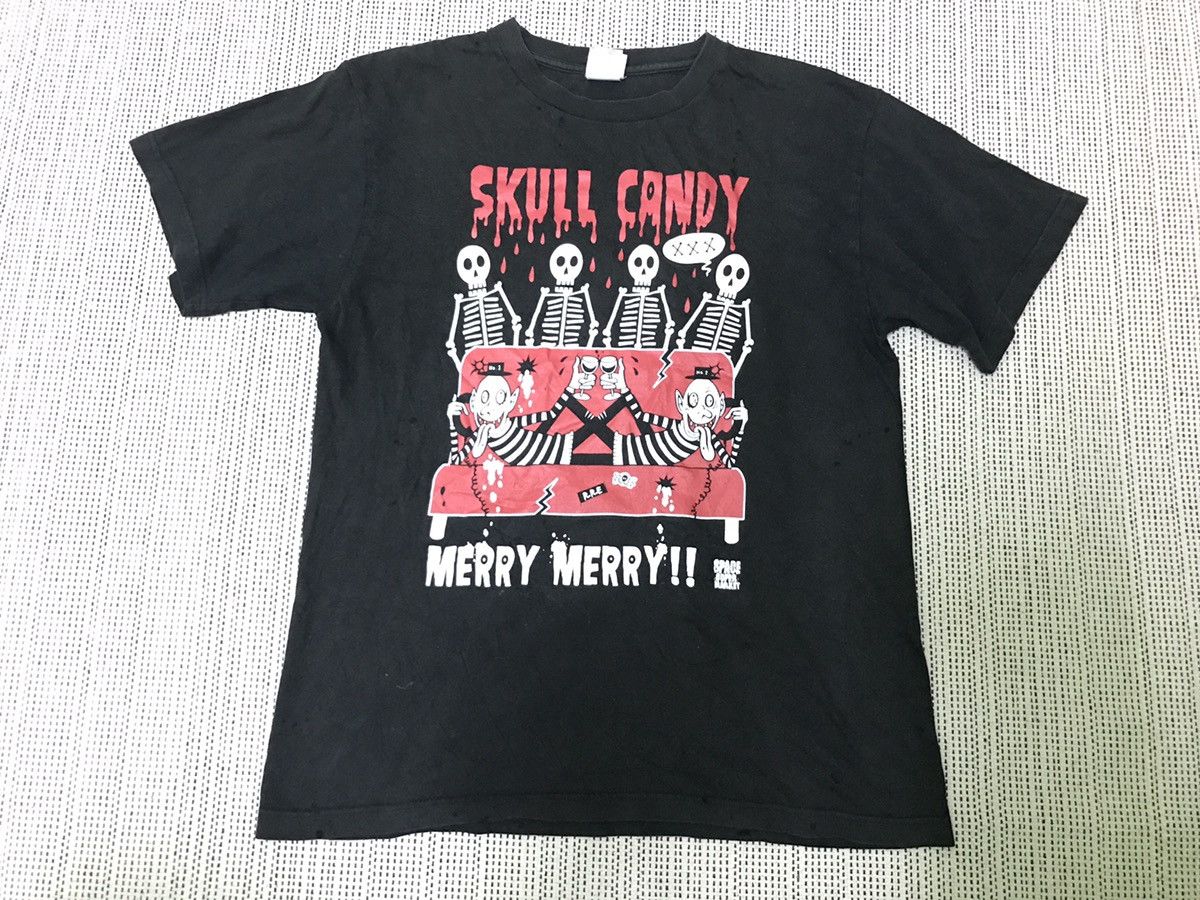 image of Seditionaries x Skullcandy Punkk Skull Candy Merry Merry in Black, Men's (Size Large)