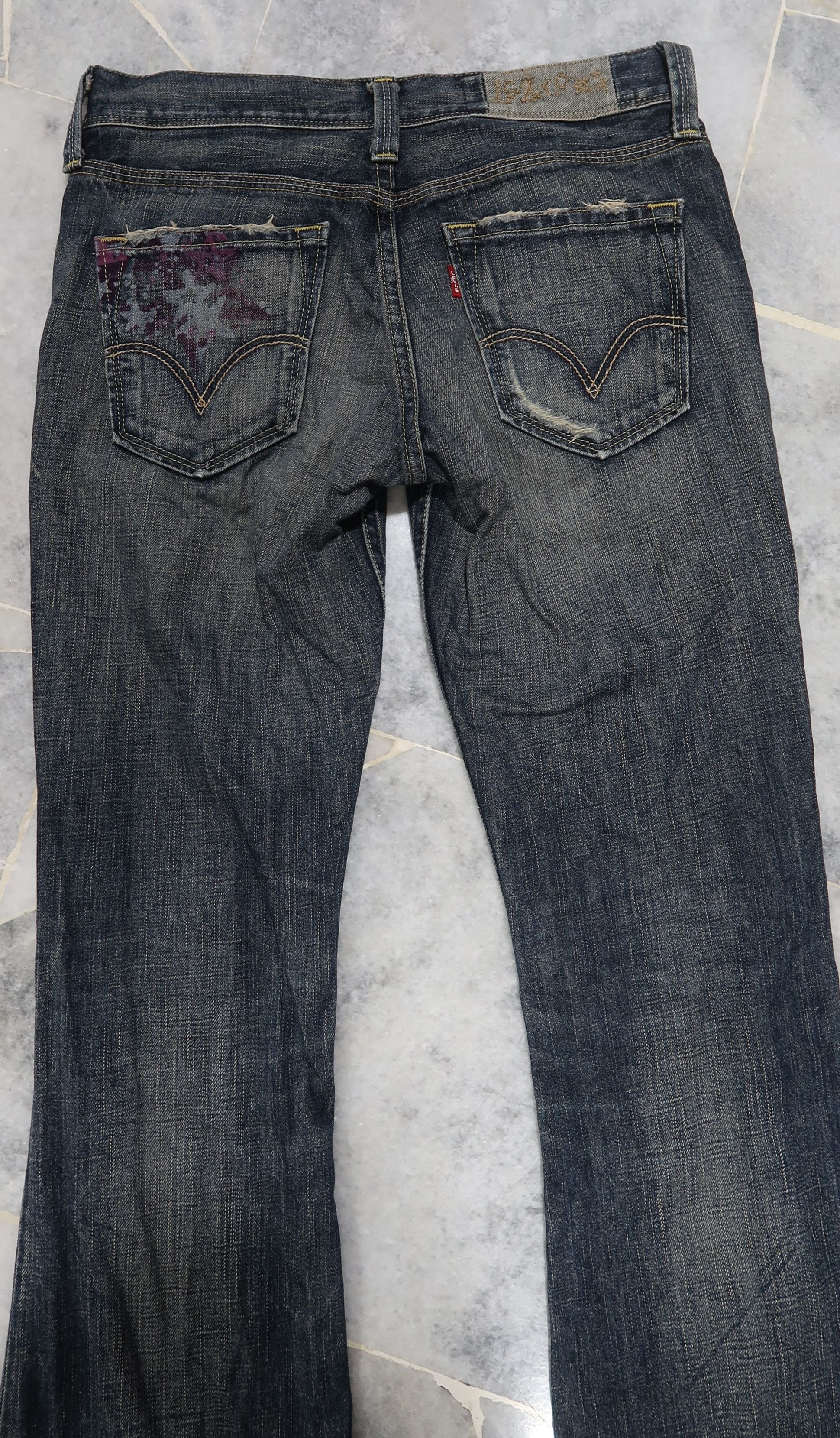 Levi's Vtg Levi's LP926 Japanese Flared Denim Jeans Women Size 29" - 10 Thumbnail