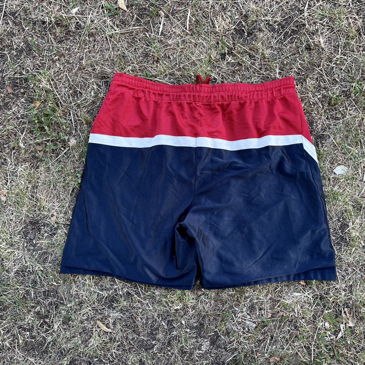 Vintage Vintage 90s Champion NBA Basketball Shorts Red Navy Skate M Size US 34 / EU 50 - 6 Thumbnail