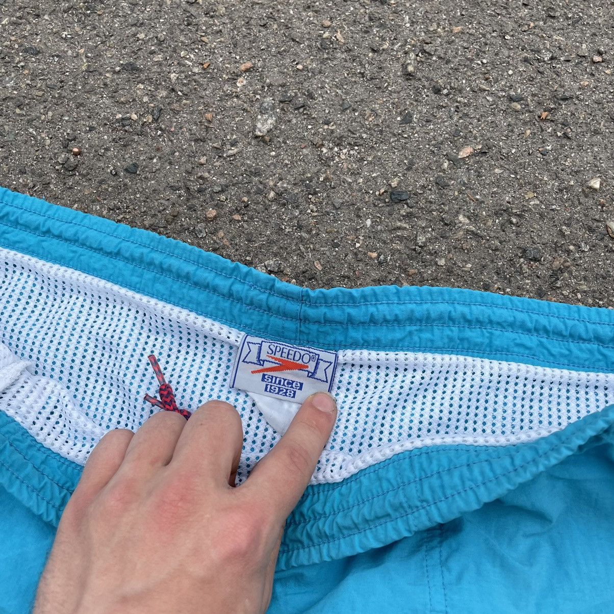 Vintage Vintage 90s Speedo Swim Shorts Streetwear Y2K Baggy Faded 34 Size US 34 / EU 50 - 5 Thumbnail