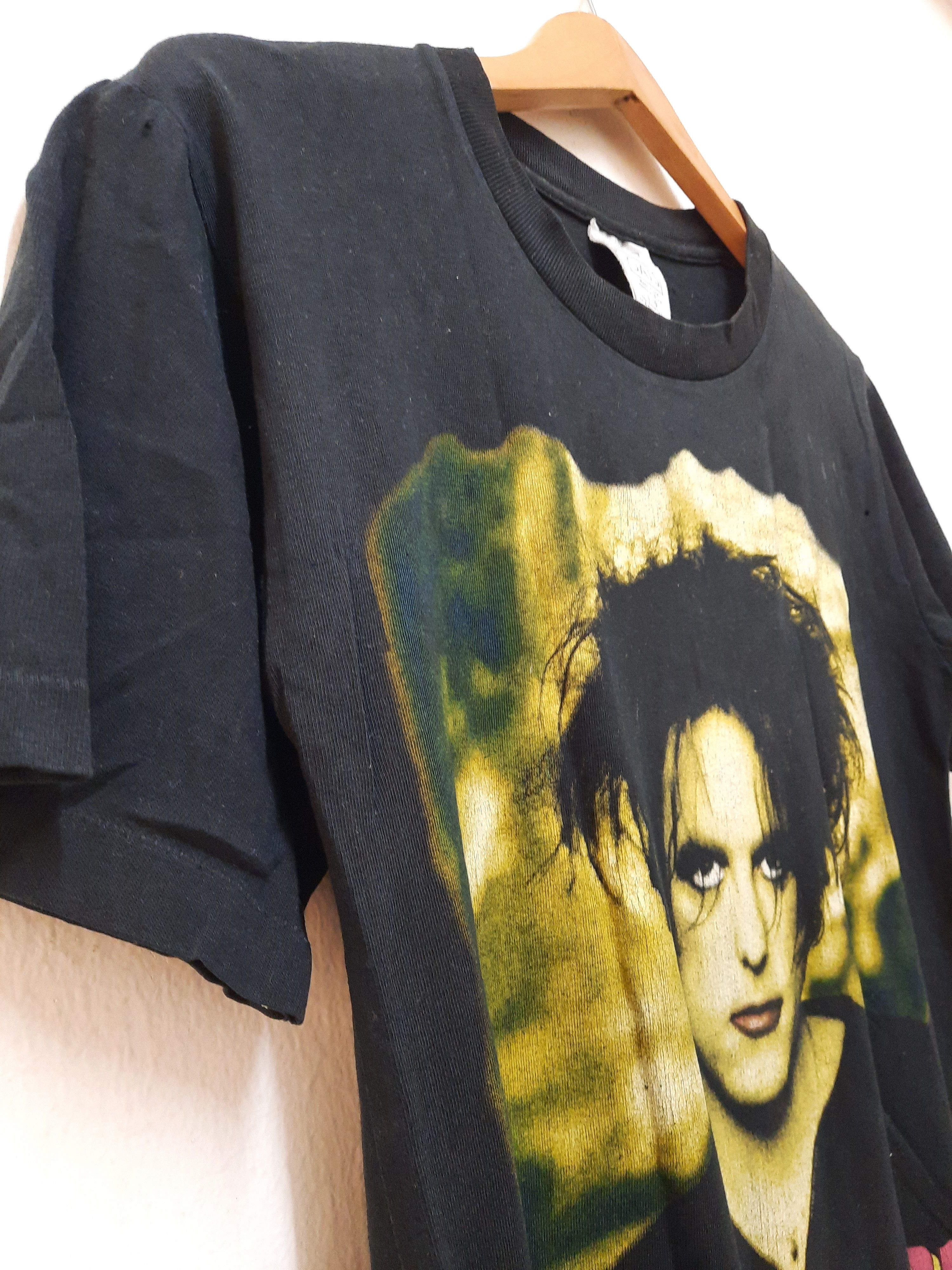 Band Tees VINTAGE THE CURE DISTRESSED DRY ROT CROPPED T SHIRT Size US S / EU 44-46 / 1 - 3 Thumbnail