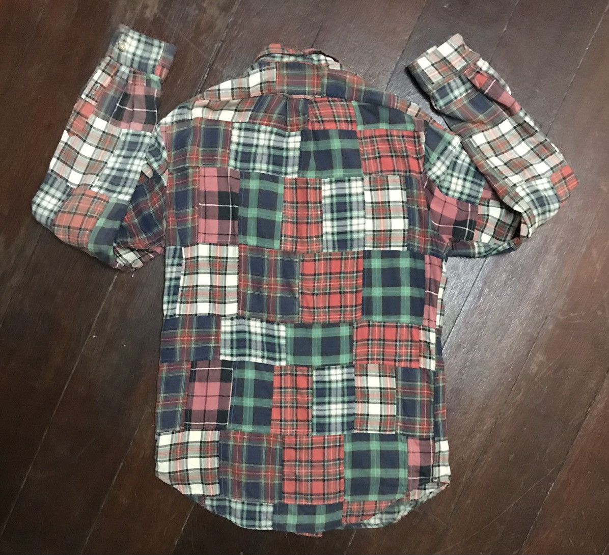 Polo Ralph Lauren × Vintage Polo Ralph Lauren multi plaid flannel shirt Size US S / EU 44-46 / 1 - 8 Thumbnail