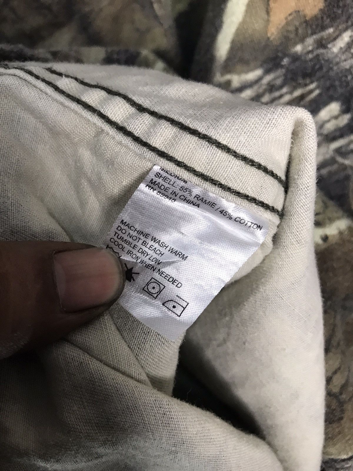 Japanese Brand Fullprint real tree button shirt flannel by game hunter Size US M / EU 48-50 / 2 - 5 Thumbnail