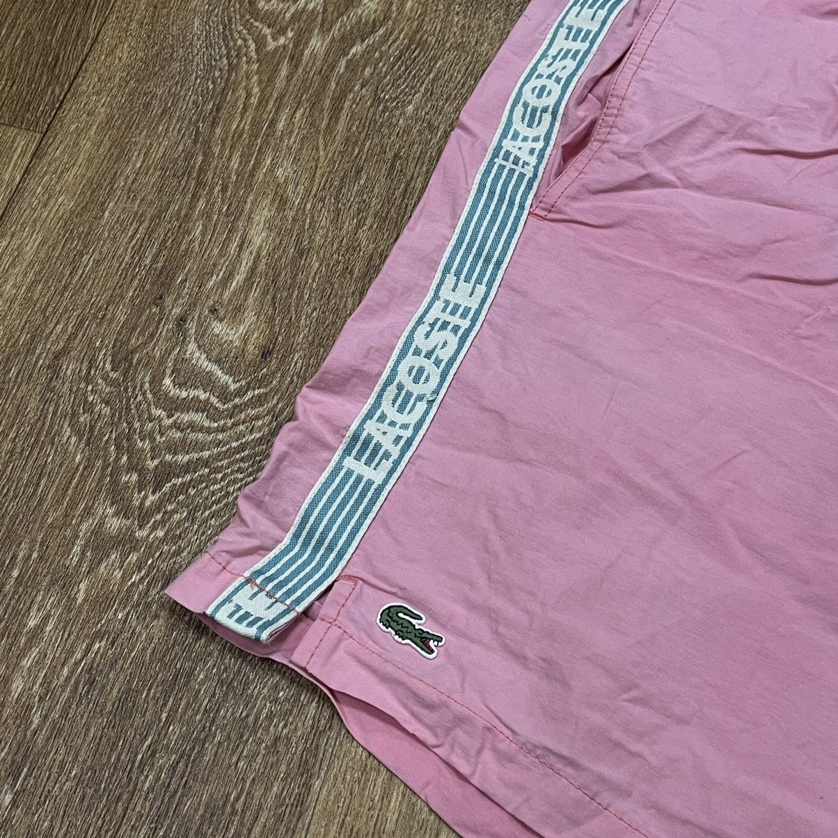 Vintage Vintage Lacoste Y2K Pink Shorts Streetwear Preppy Graphic XL Size US 38 / EU 54 - 4 Thumbnail