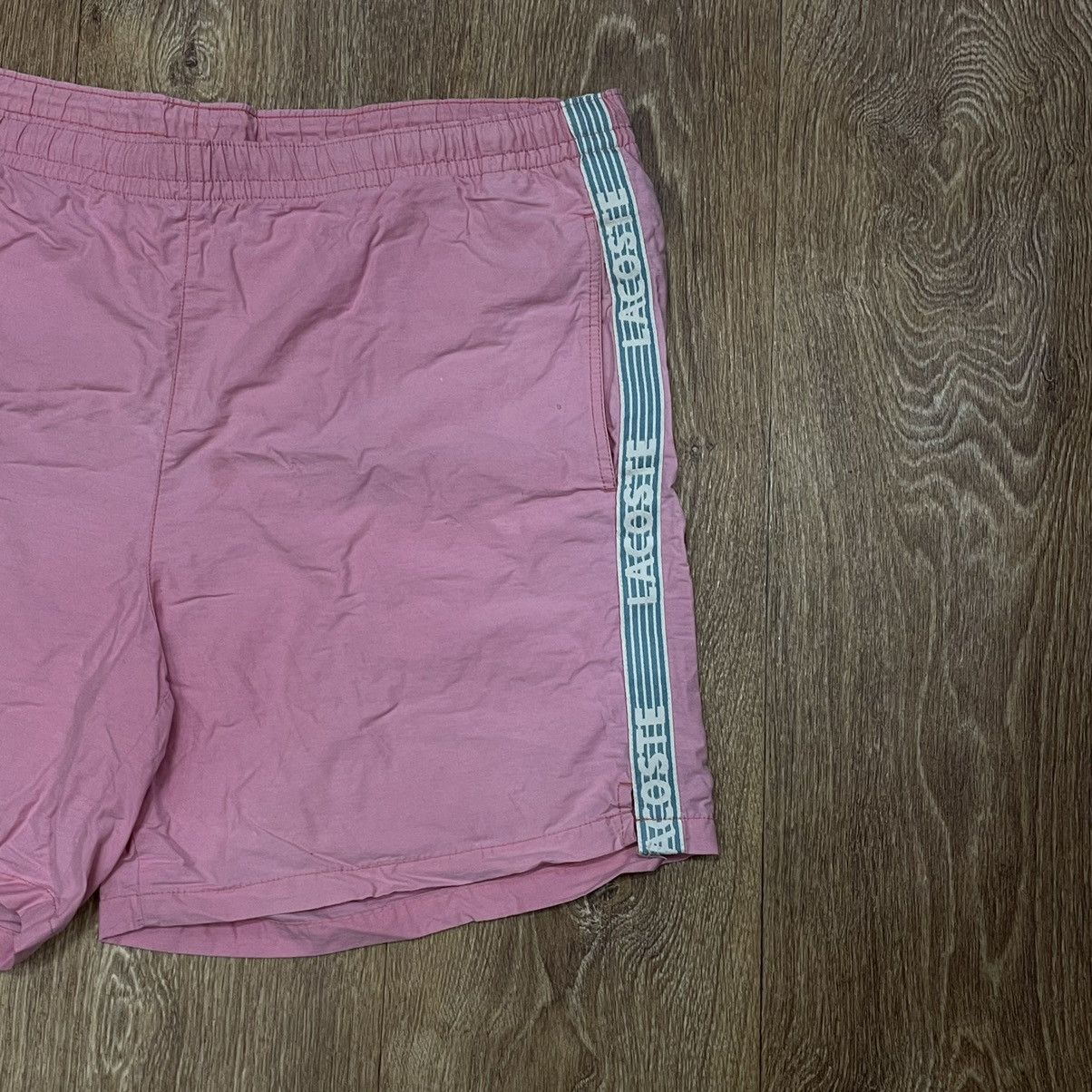 Vintage Vintage Lacoste Y2K Pink Shorts Streetwear Preppy Graphic XL Size US 38 / EU 54 - 3 Thumbnail