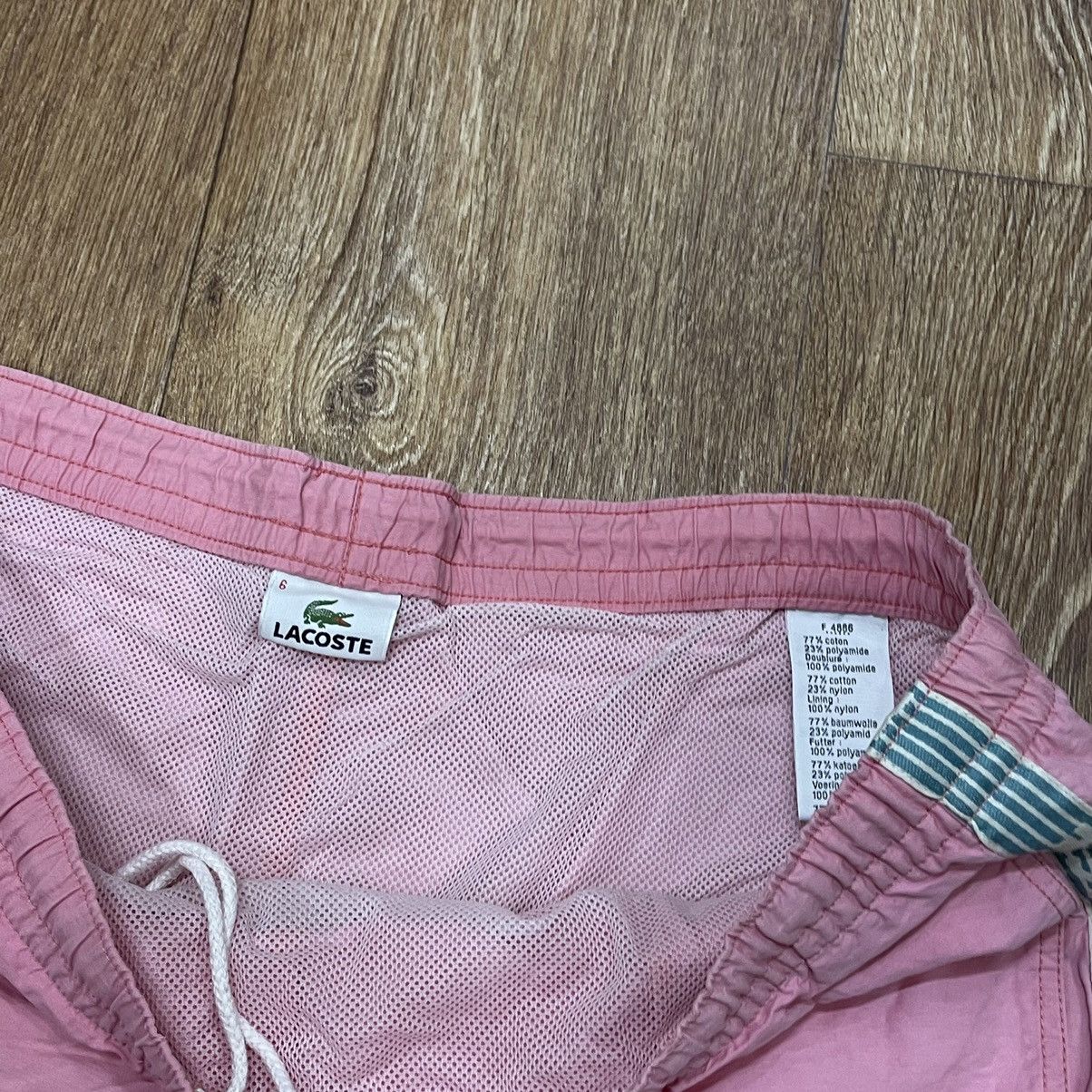 Vintage Vintage Lacoste Y2K Pink Shorts Streetwear Preppy Graphic XL Size US 38 / EU 54 - 6 Thumbnail