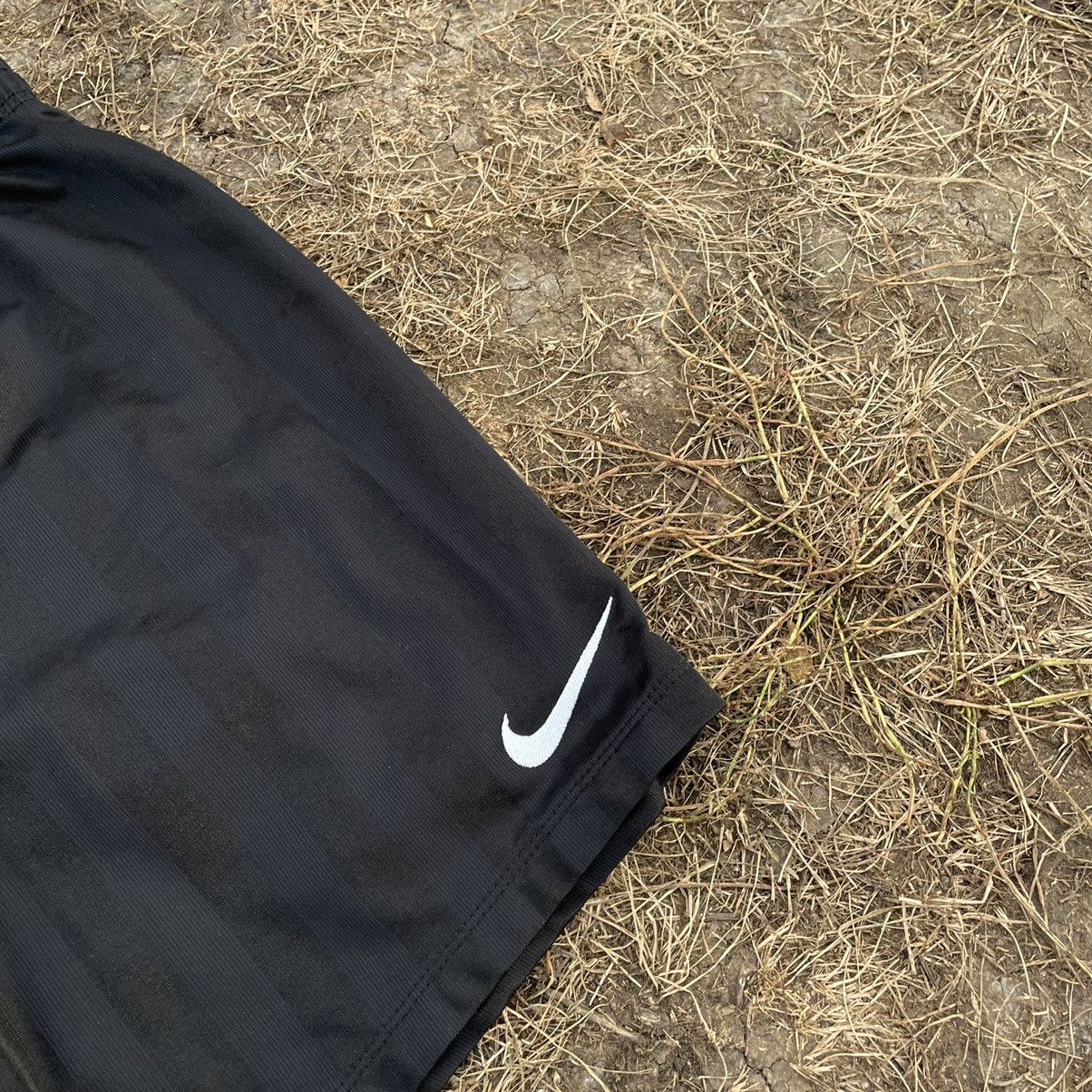 Nike Vintage Y2K Drill Nike Swoosh Logo Shorts Streetwear 90s Size US 30 / EU 46 - 3 Thumbnail
