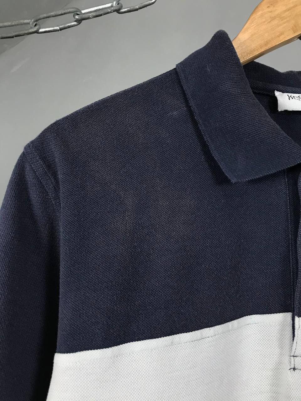 Vintage × Yves Saint Laurent YSL Yves Saint Laurent luxury vintage polo tee Size US L / EU 52-54 / 3 - 7 Thumbnail