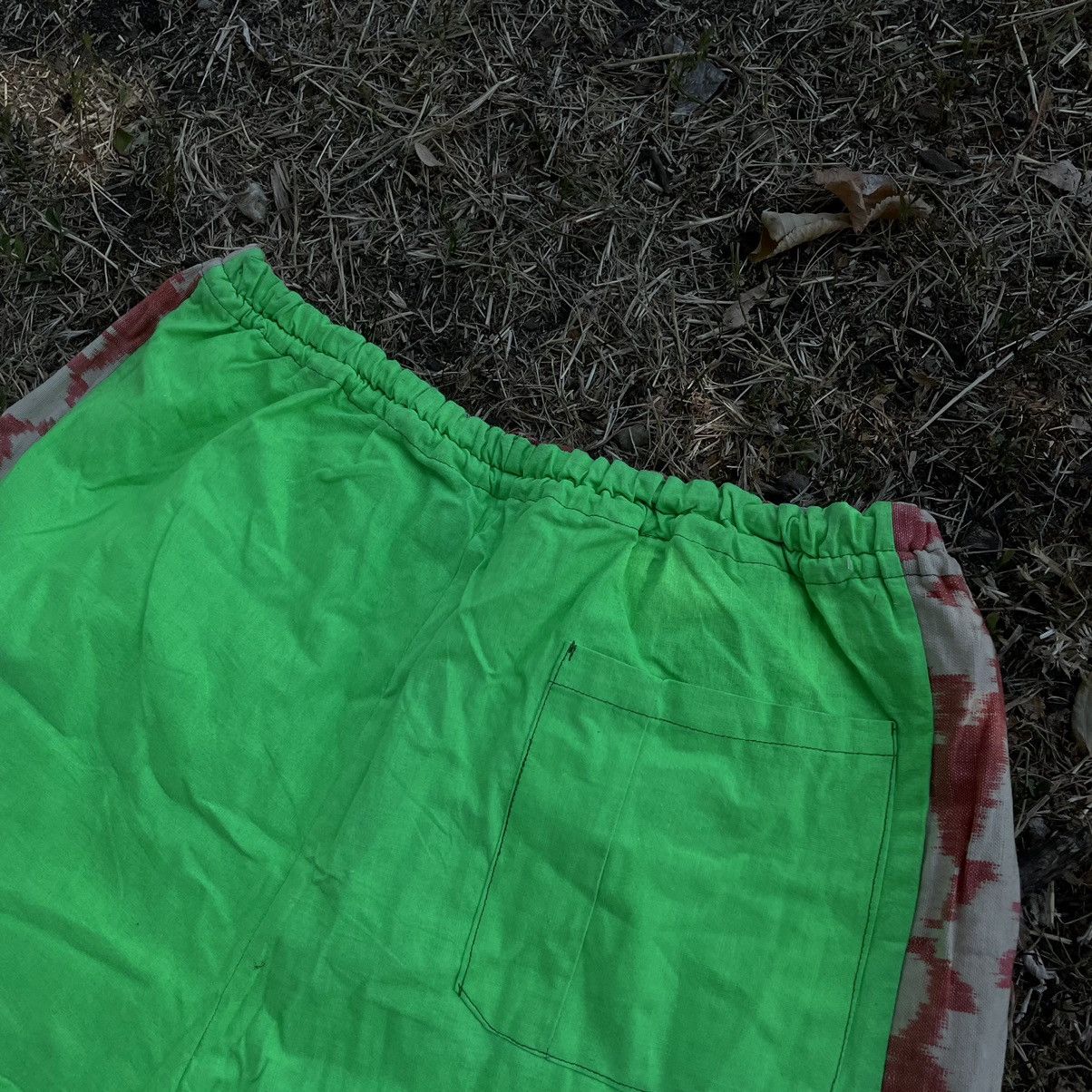 Vintage Vintage 90s Acid Dye Baggy Shorts Y2K Streetwear Rave 32 Size US 32 / EU 48 - 6 Thumbnail