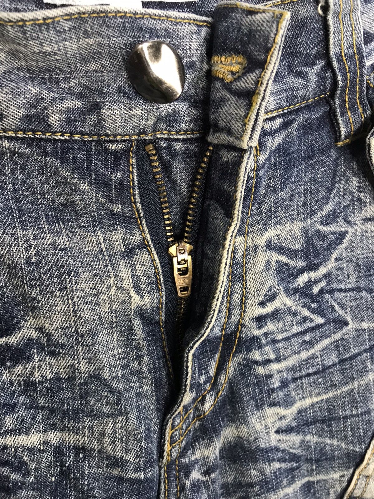 LOWBOX Lowbox Cargo Multipocket Indigo Whisker Tactical Denim Size US 32 / EU 48 - 5 Thumbnail