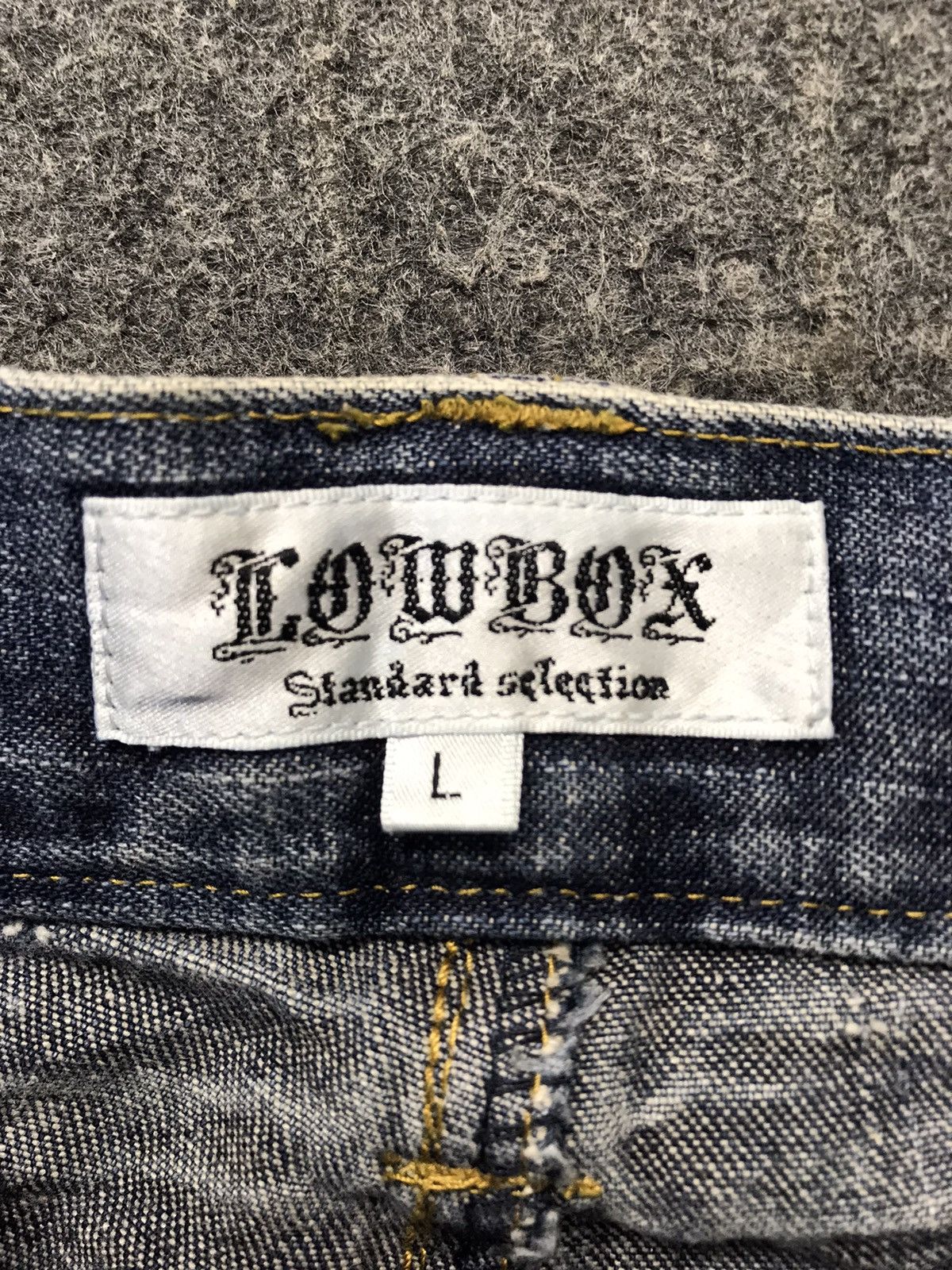 LOWBOX Lowbox Cargo Multipocket Indigo Whisker Tactical Denim Size US 32 / EU 48 - 8 Thumbnail