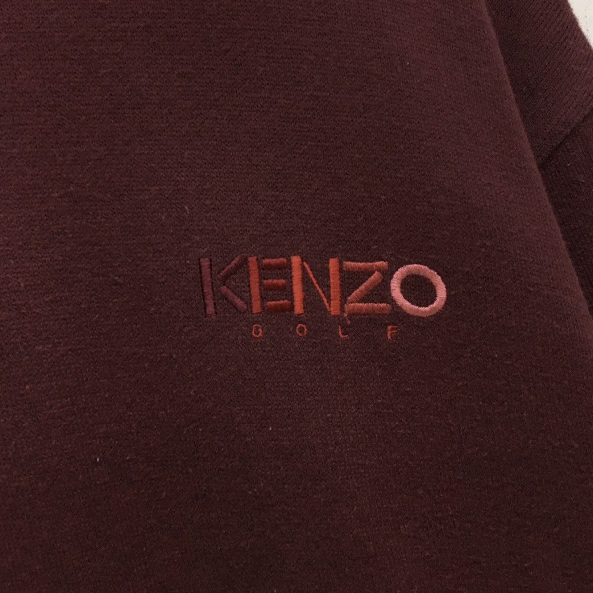 Kenzo KENZO Golf Crewneck Sweatshirt Embroidered Big Logo Size US L / EU 52-54 / 3 - 7 Thumbnail