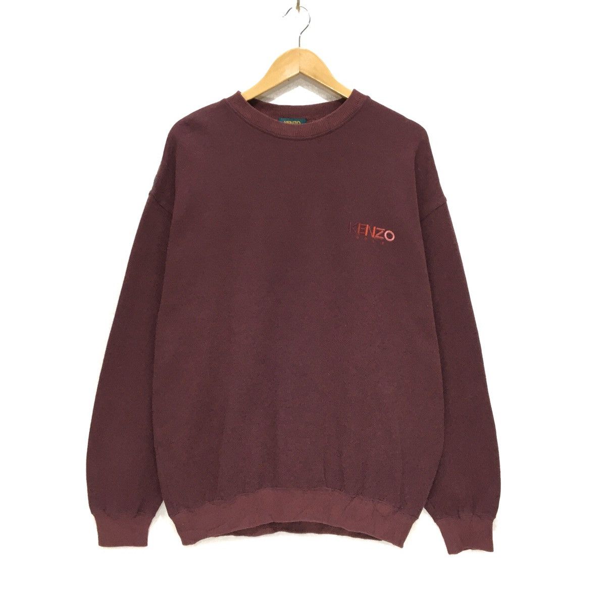 Kenzo KENZO Golf Crewneck Sweatshirt Embroidered Big Logo Size US L / EU 52-54 / 3 - 2 Thumbnail