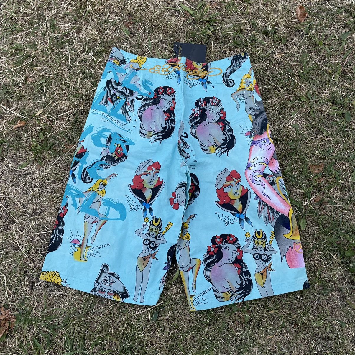 Vintage Vintage 90s All Over Print Baggy Shorts Rave Streetwear 32 Size US 32 / EU 48 - 7 Thumbnail