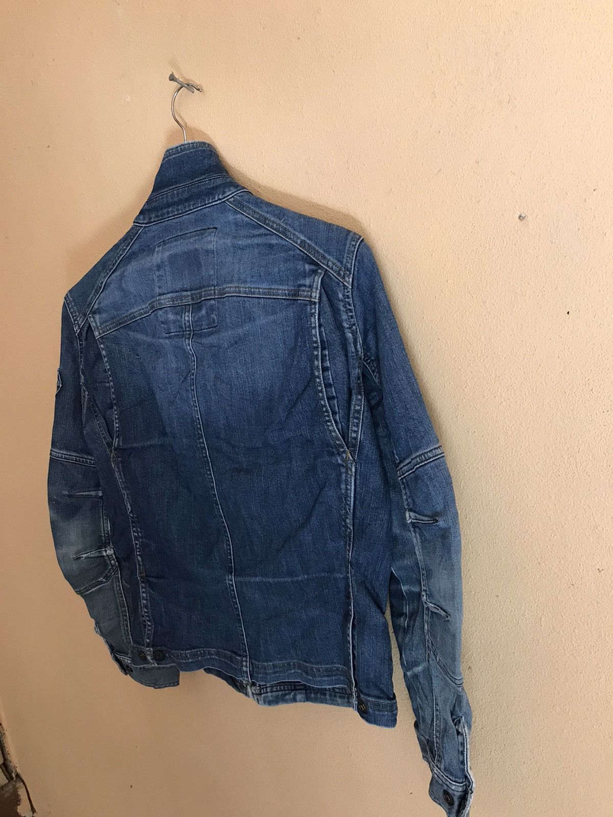 If Six Was Nine Evenriver Biker Racing Denim Jacket Size US S / EU 44-46 / 1 - 6 Thumbnail