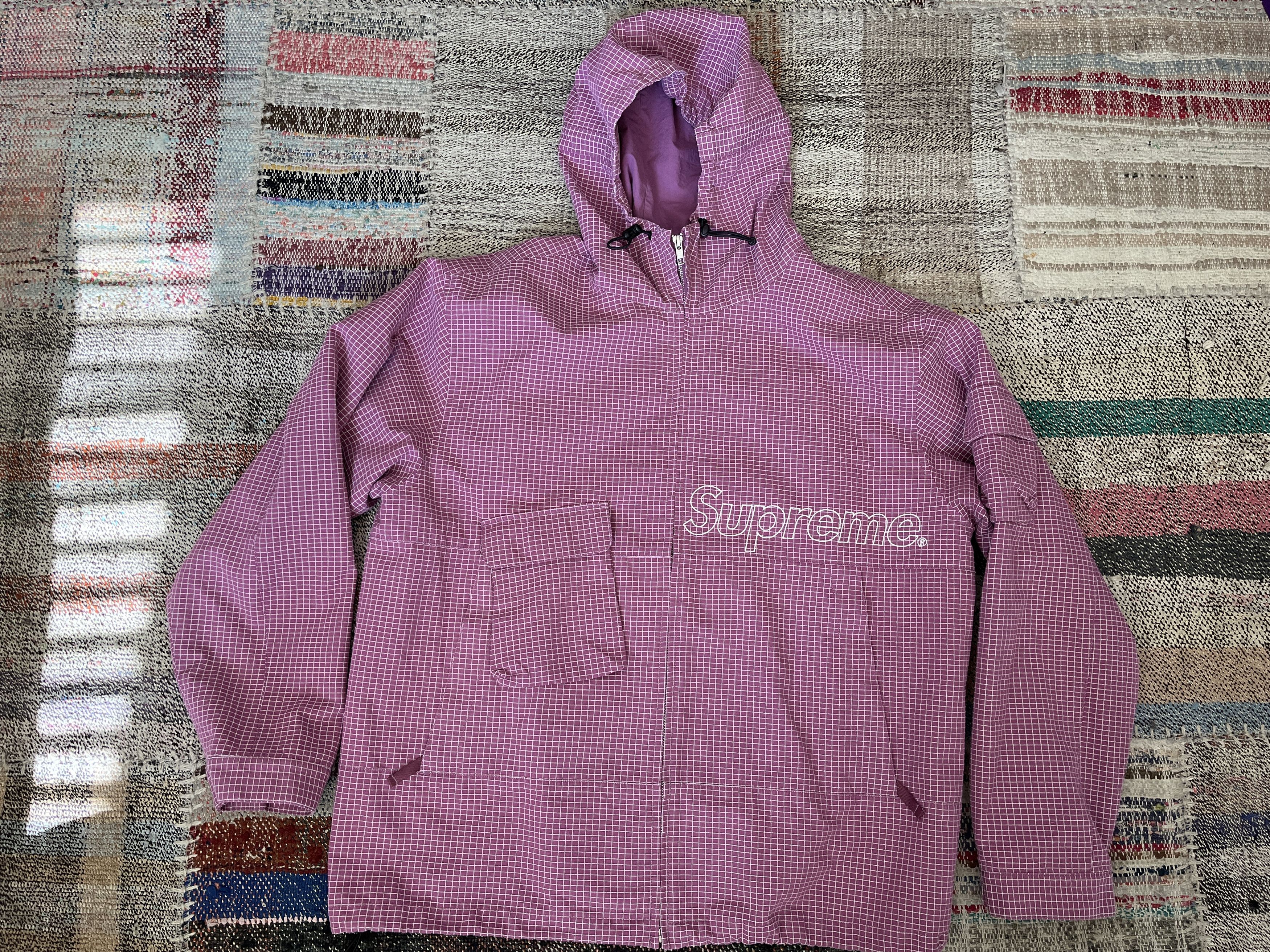 Supreme ripstop utility store jacket