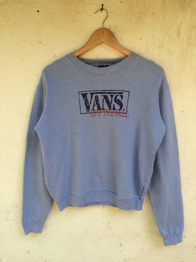 Vans × Vintage Vintage Vans Skate pullover sweatshirt Size US S / EU 44-46 / 1 - 1 Thumbnail