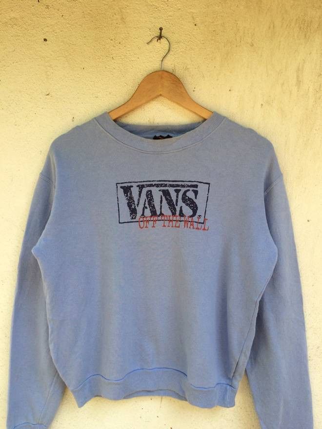 Vans × Vintage Vintage Vans Skate pullover sweatshirt Size US S / EU 44-46 / 1 - 4 Thumbnail