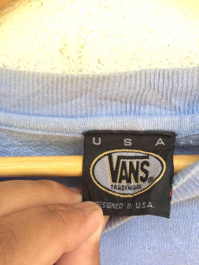 Vans × Vintage Vintage Vans Skate pullover sweatshirt Size US S / EU 44-46 / 1 - 3 Thumbnail
