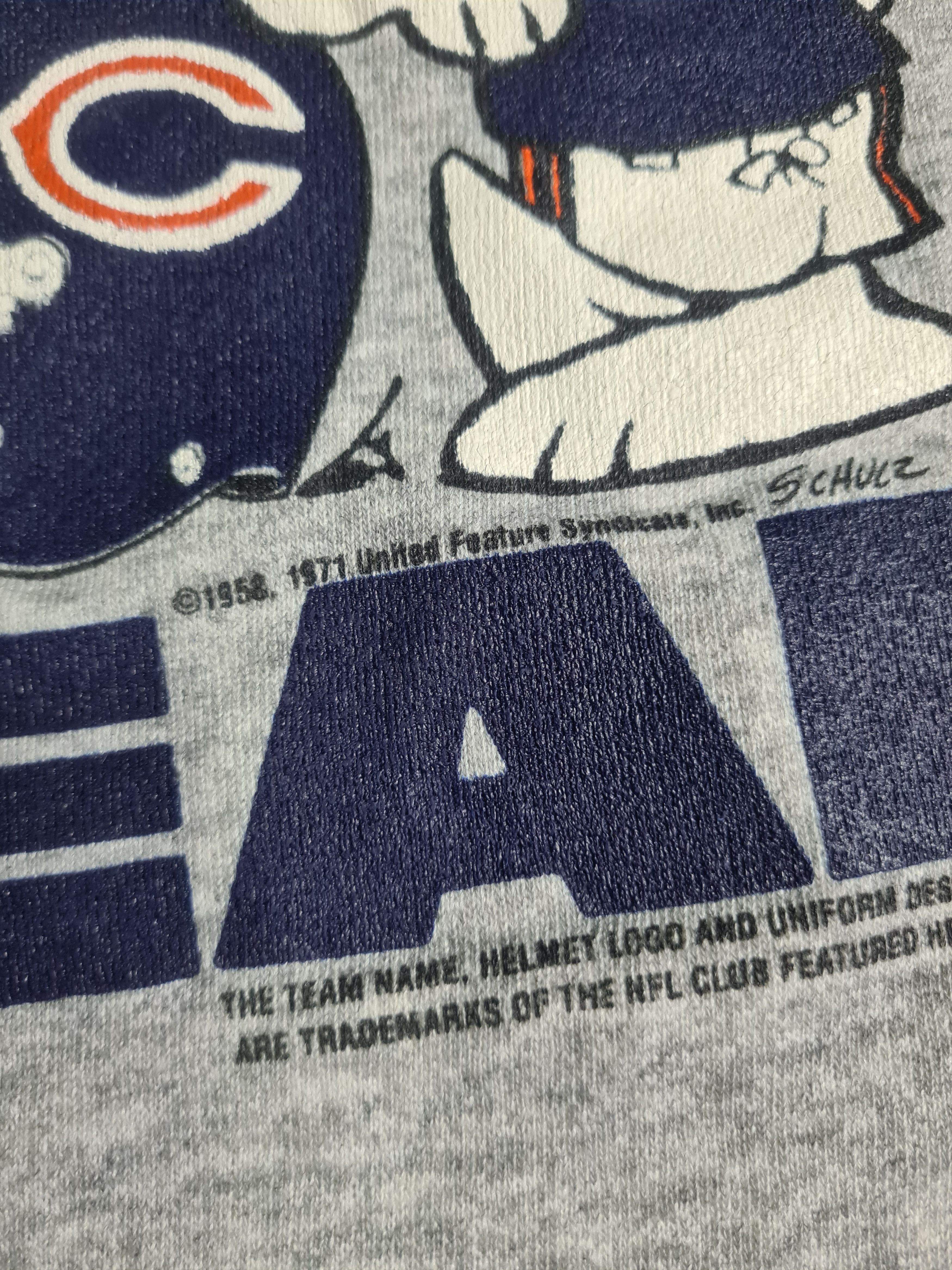 NFL × Peanuts × Vintage Vintage peanuts chicago bear NFL sweaters Size US XL / EU 56 / 4 - 2 Thumbnail
