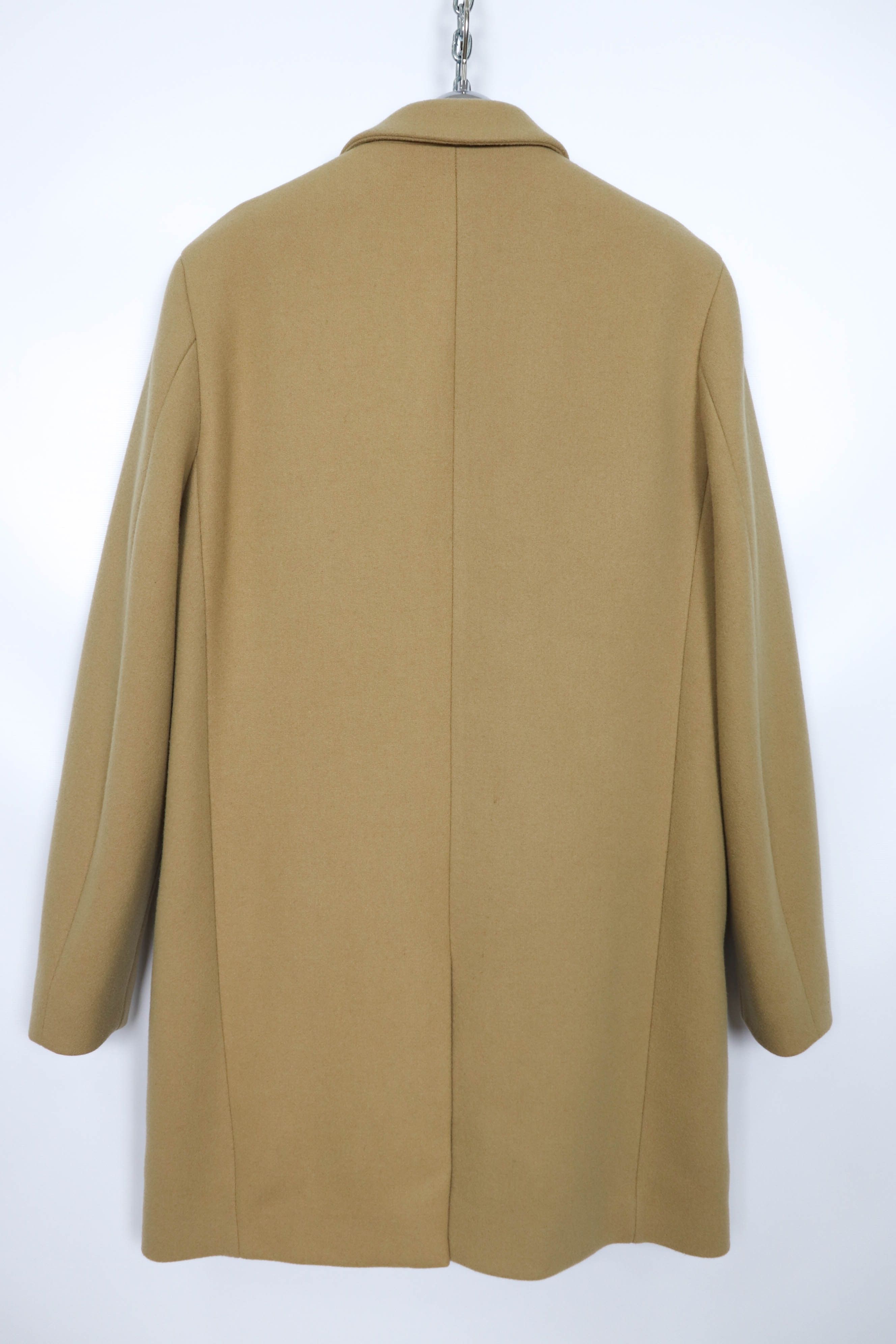 Selected Homme Selected / HOMME Camel Beige Wool Cashmere Blend Coat Size US L / EU 52-54 / 3 - 4 Thumbnail