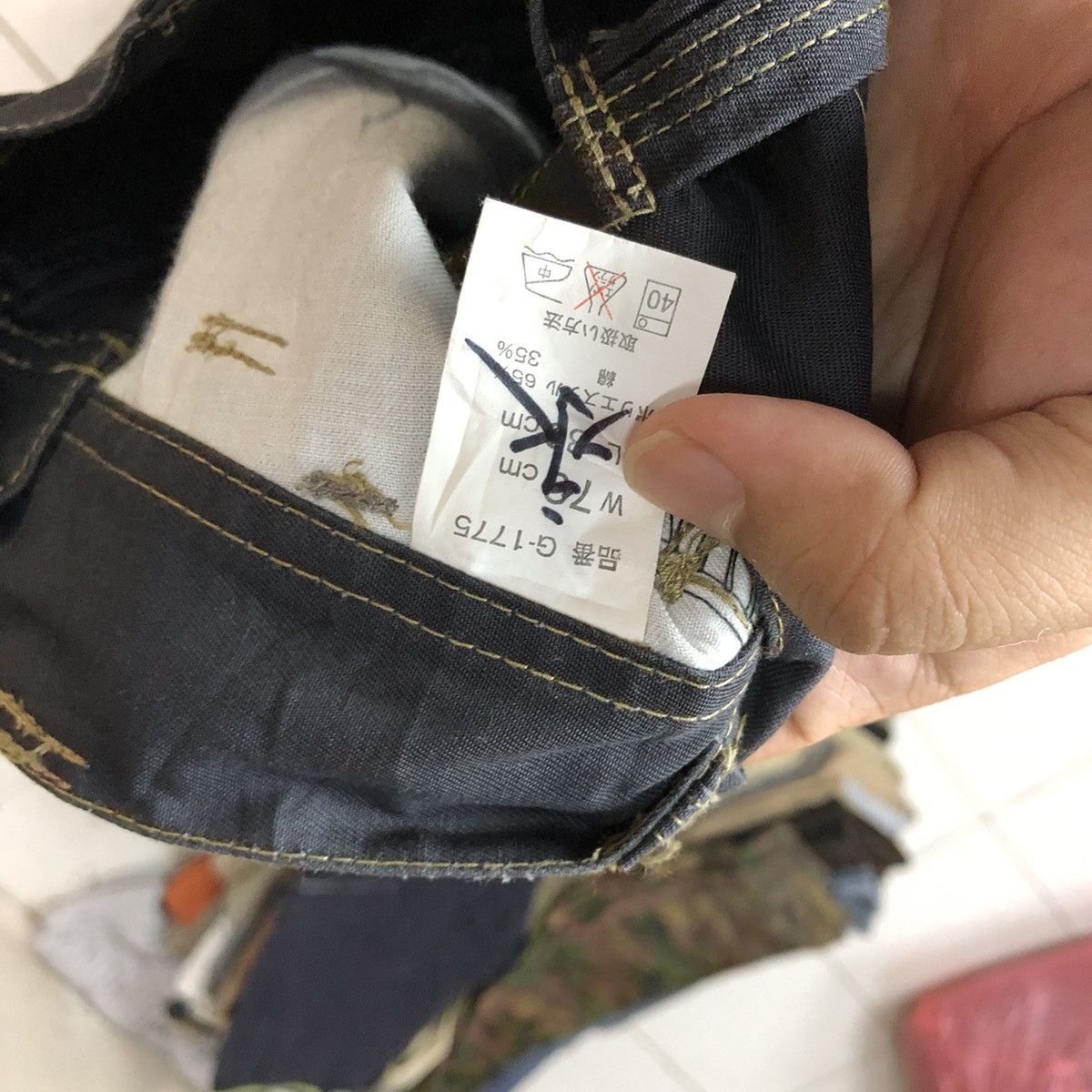 Japanese Brand Glodiotor Black utility tactical Cargo Pants #5678 Size US 29 - 17 Thumbnail