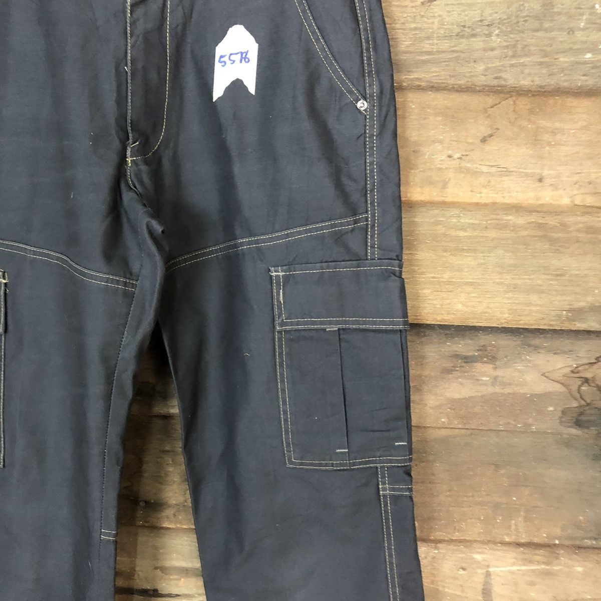 Japanese Brand Glodiotor Black utility tactical Cargo Pants #5678 Size US 29 - 7 Thumbnail