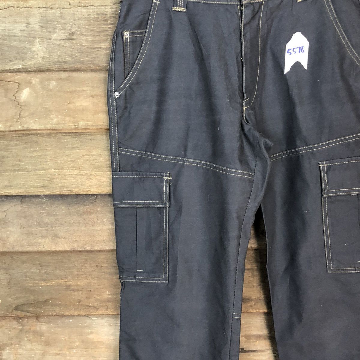 Japanese Brand Glodiotor Black utility tactical Cargo Pants #5678 Size US 29 - 6 Thumbnail