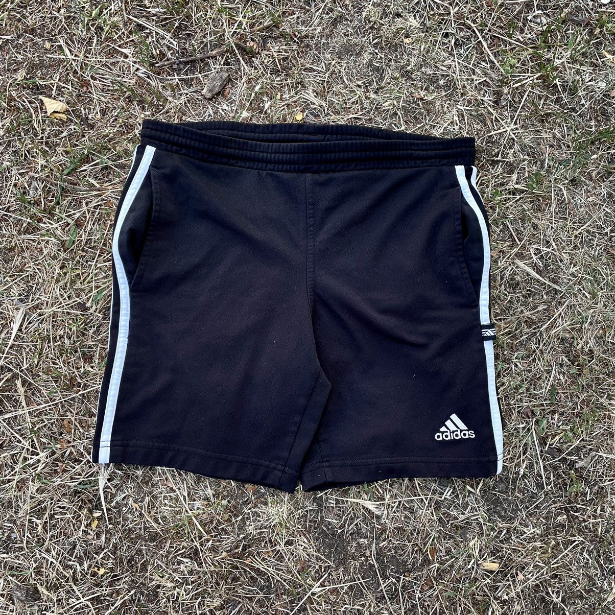 Vintage Vintage Adidas Three Stripe Shorts Y2K Streetwear Graphic M Size US 29 - 3 Thumbnail