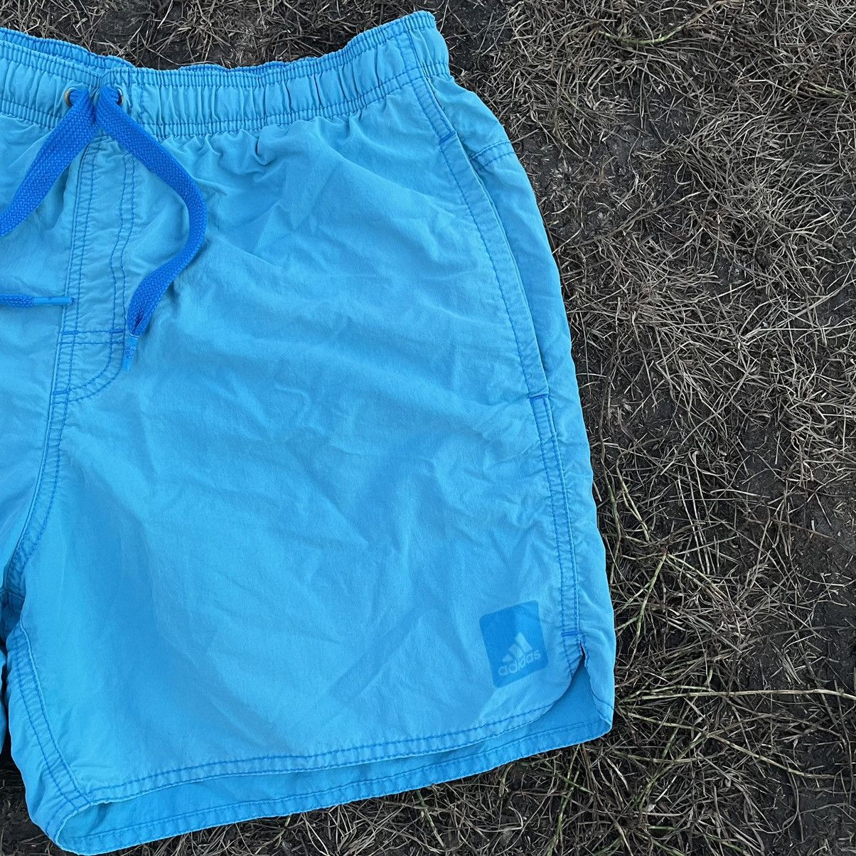 Adidas Vintage 90s Adidas Stripes Logo Shorts Streetwear Size US 32 / EU 48 - 3 Thumbnail