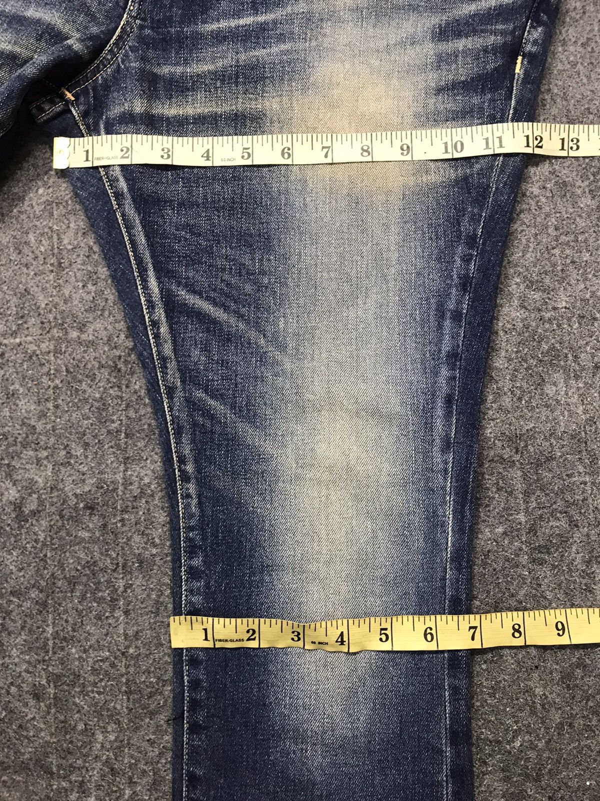 Ben Davis Ben Davis Baggy Indigo Skinny Low Rise Style Denim Pants Size US 33 - 12 Thumbnail