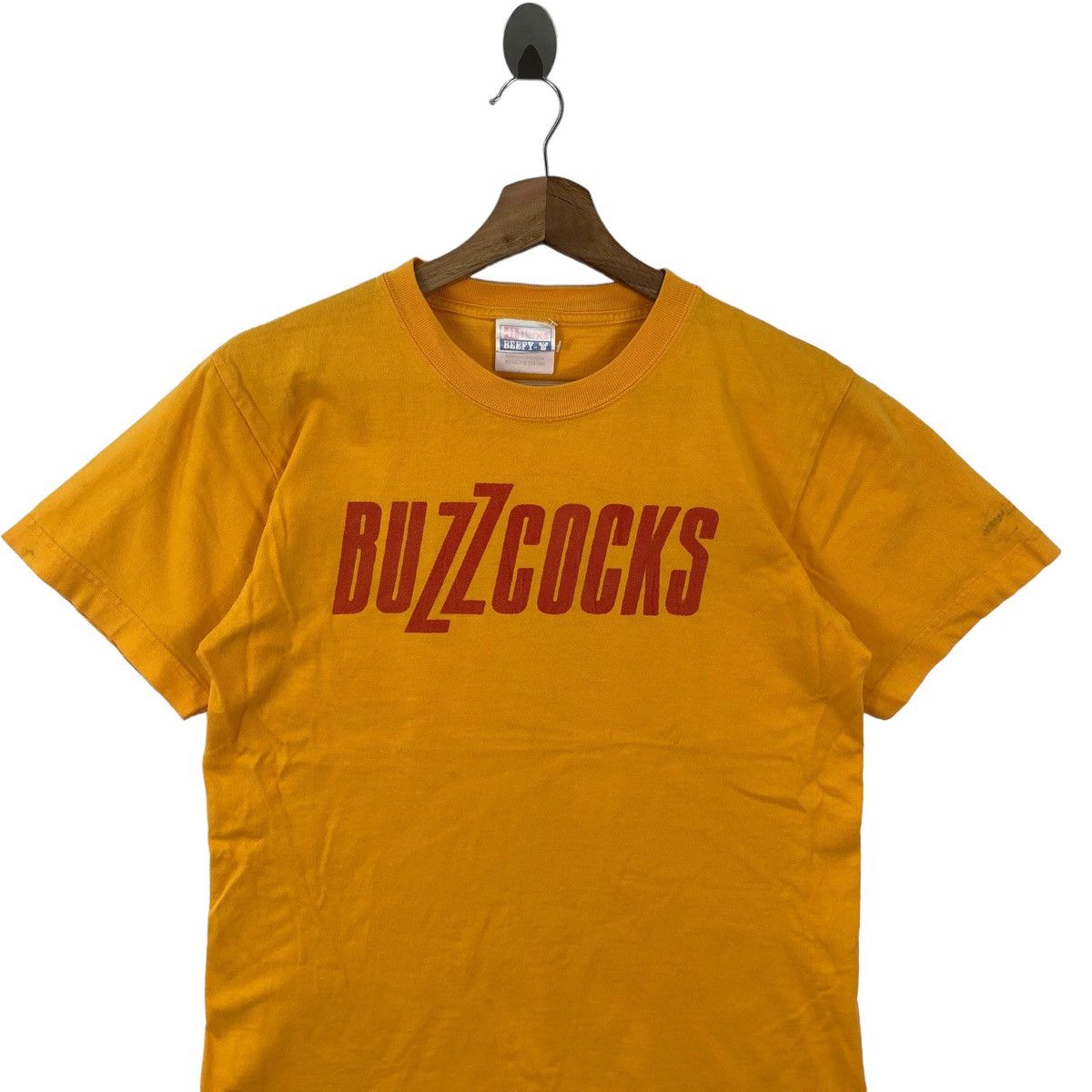 Band Tees Vintage English PUNK Rock BAND BUZZCOCKS Hanes T-Shirt Size US S / EU 44-46 / 1 - 2 Thumbnail