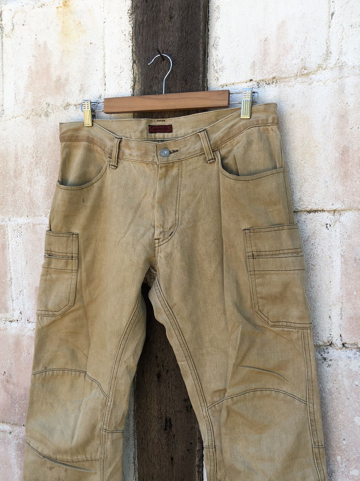 Johnbull John Bull Modern Basic Cargo Waist Pants Double Knee Size US 34 / EU 50 - 4 Thumbnail