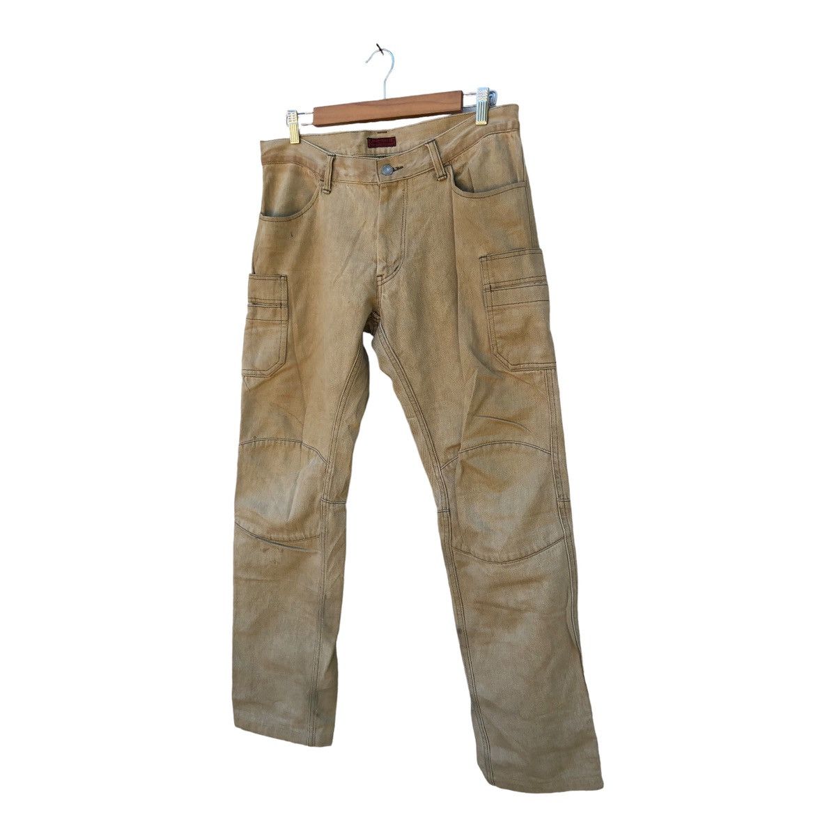 Johnbull John Bull Modern Basic Cargo Waist Pants Double Knee Size US 34 / EU 50 - 2 Thumbnail