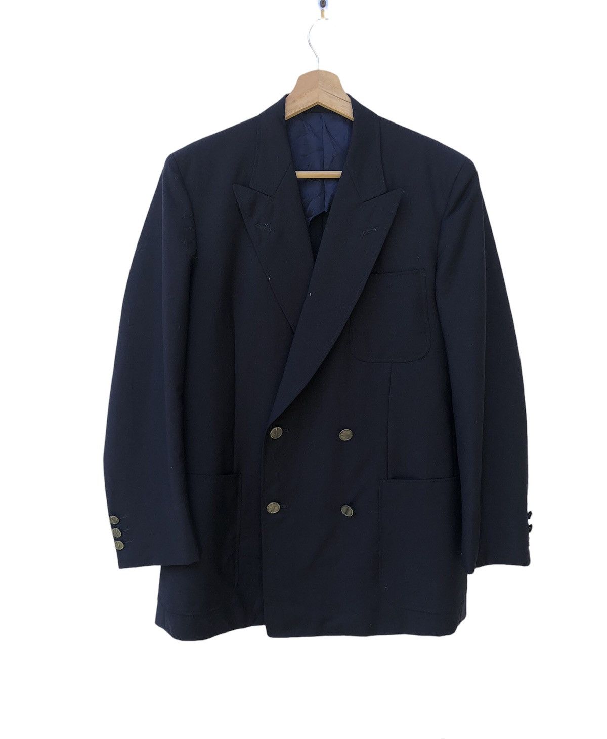 Christian Dior Monsieur 📣Vintage Blazer Christian Dior Wool 100% Plate Size US M / EU 48-50 / 2 - 1 Thumbnail