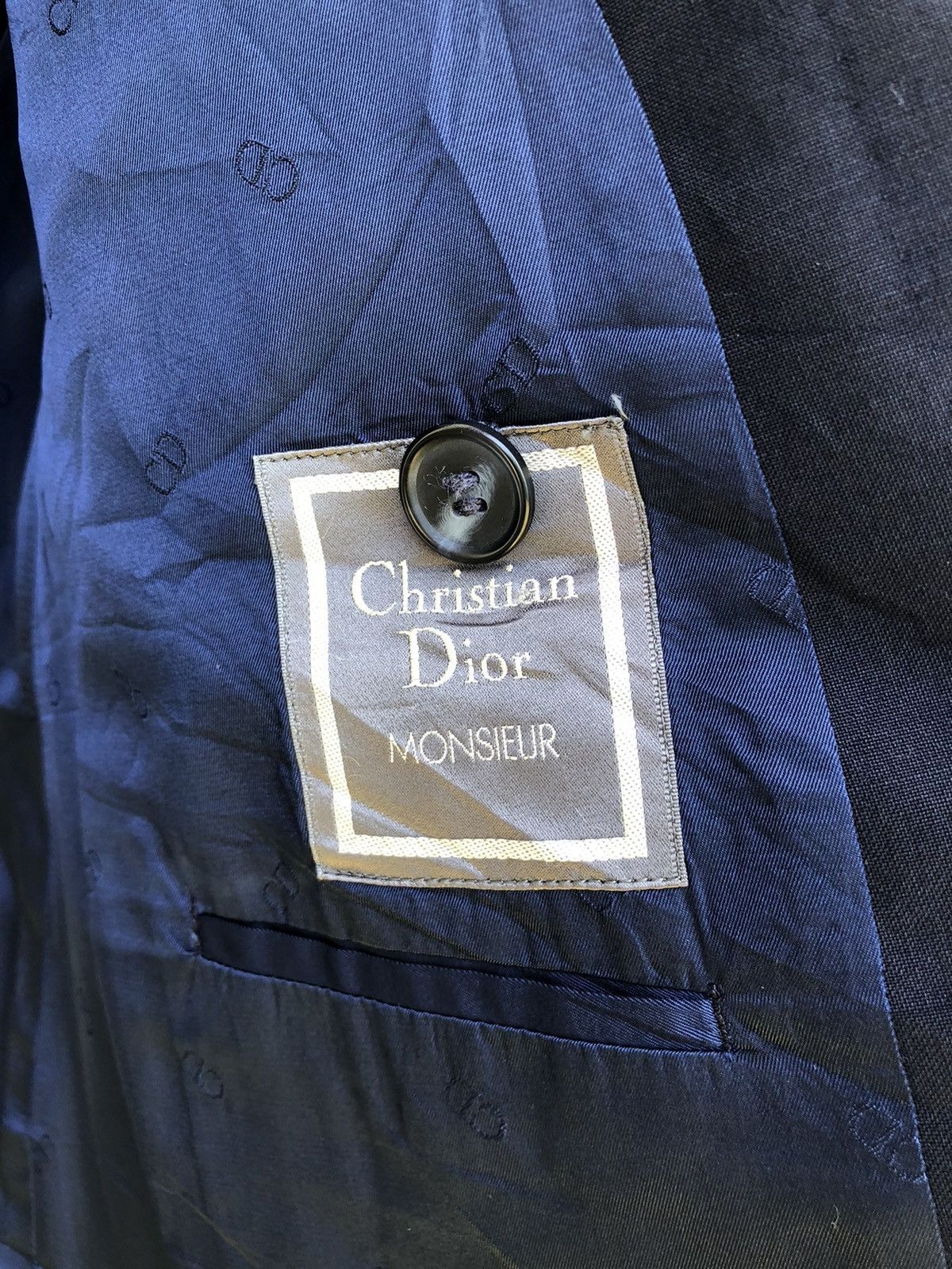 Christian Dior Monsieur 📣Vintage Blazer Christian Dior Wool 100% Plate Size US M / EU 48-50 / 2 - 3 Thumbnail