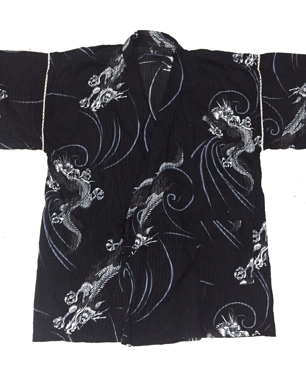 Japanese Brand Japanese Traditional Hanten Jacket Dragon Ice Japan Style Size US L / EU 52-54 / 3 - 2 Thumbnail