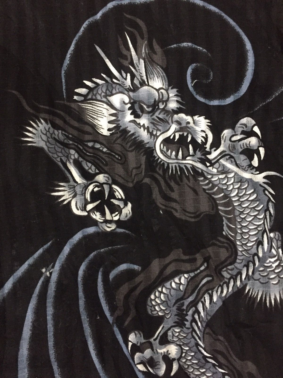 Japanese Brand Japanese Traditional Hanten Jacket Dragon Ice Japan Style Size US L / EU 52-54 / 3 - 7 Thumbnail