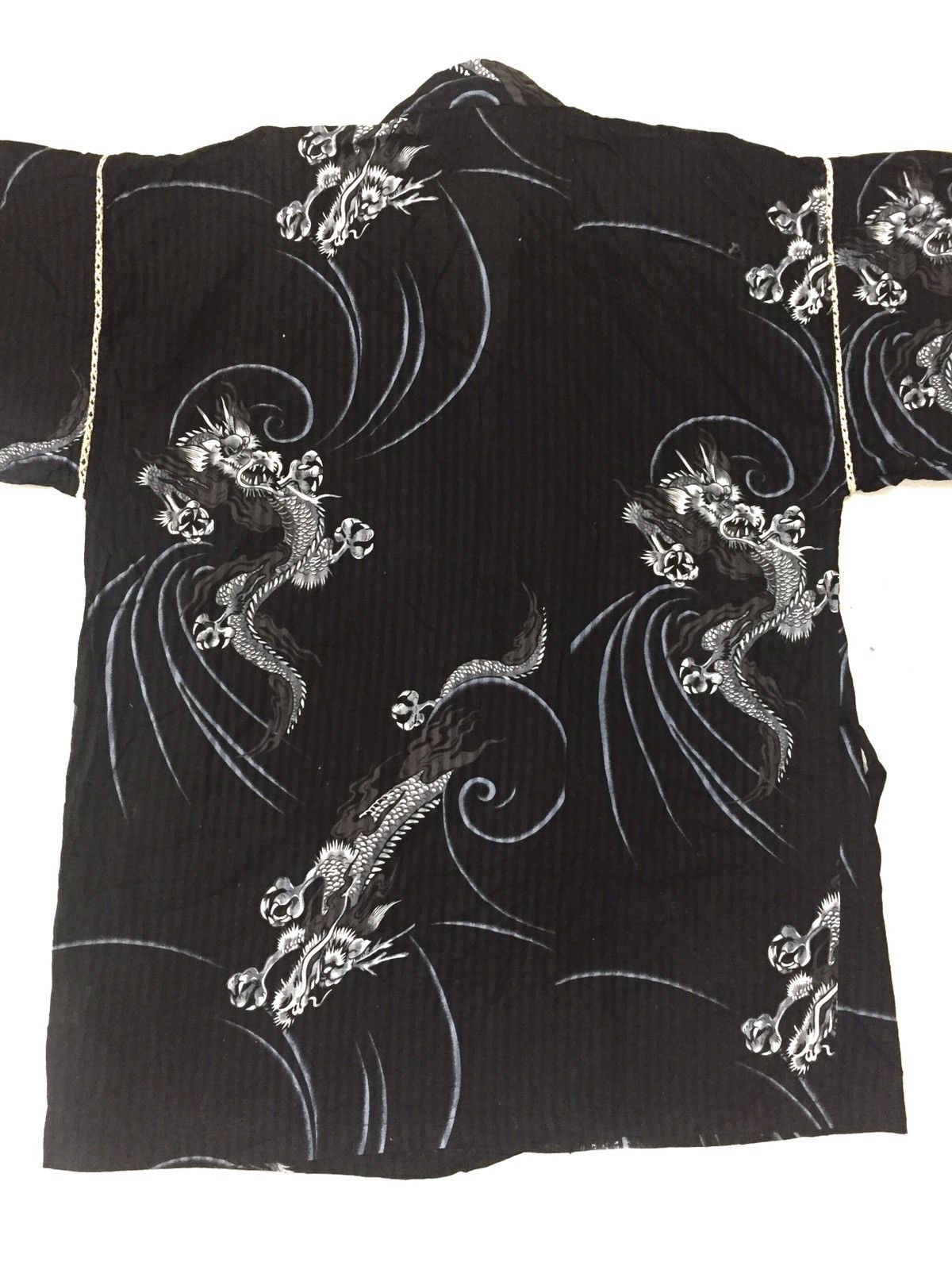 Japanese Brand Japanese Traditional Hanten Jacket Dragon Ice Japan Style Size US L / EU 52-54 / 3 - 9 Thumbnail